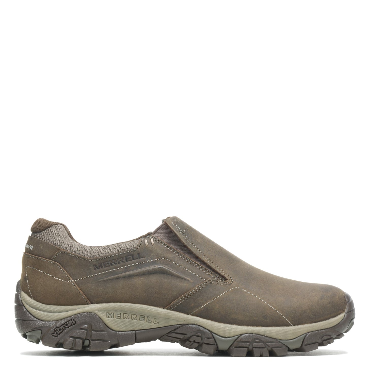 Peltz Shoes Men's Merrell Moab Adventure Moc Slip-On BOULDER J91835