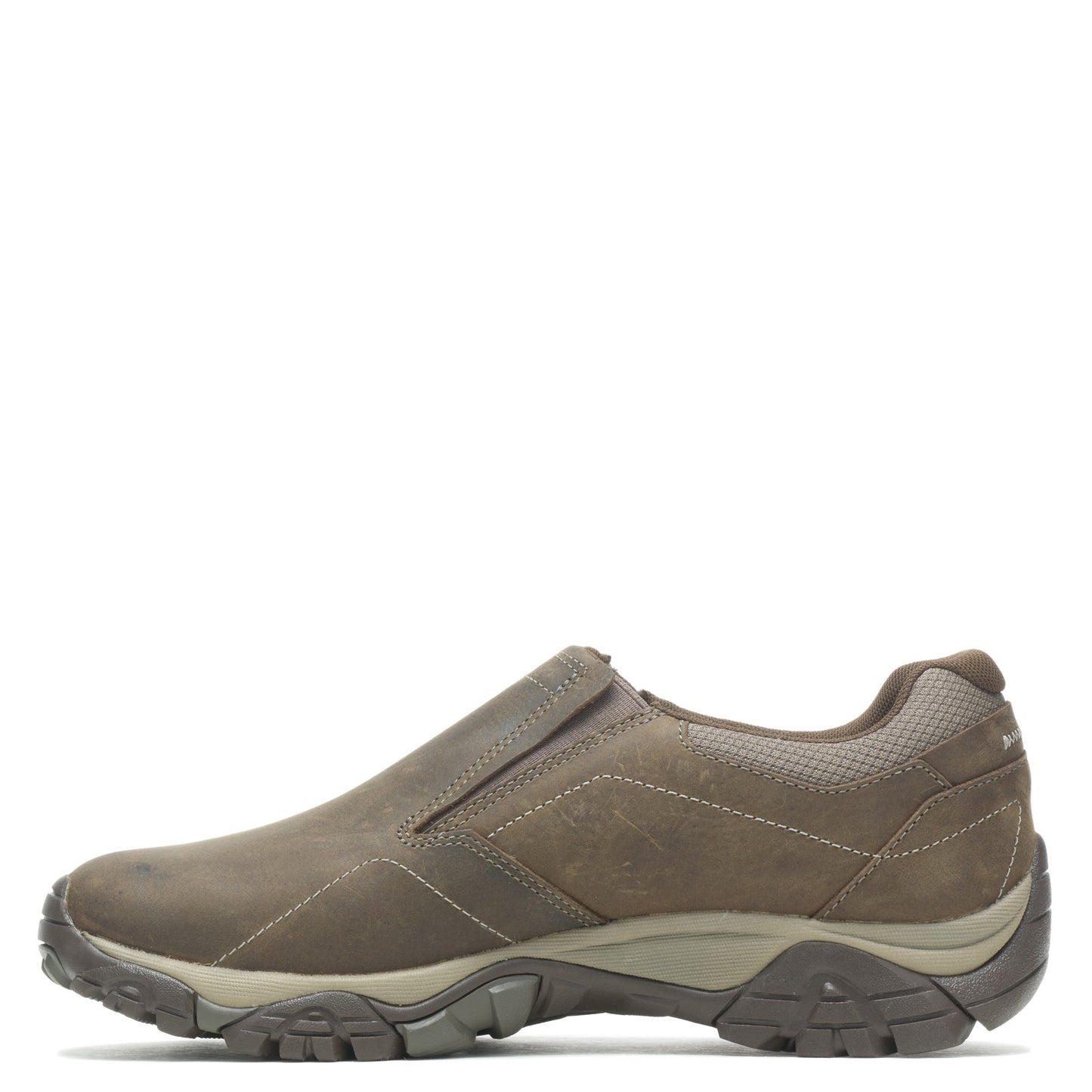Peltz Shoes Men's Merrell Moab Adventure Moc Slip-On BOULDER J91835