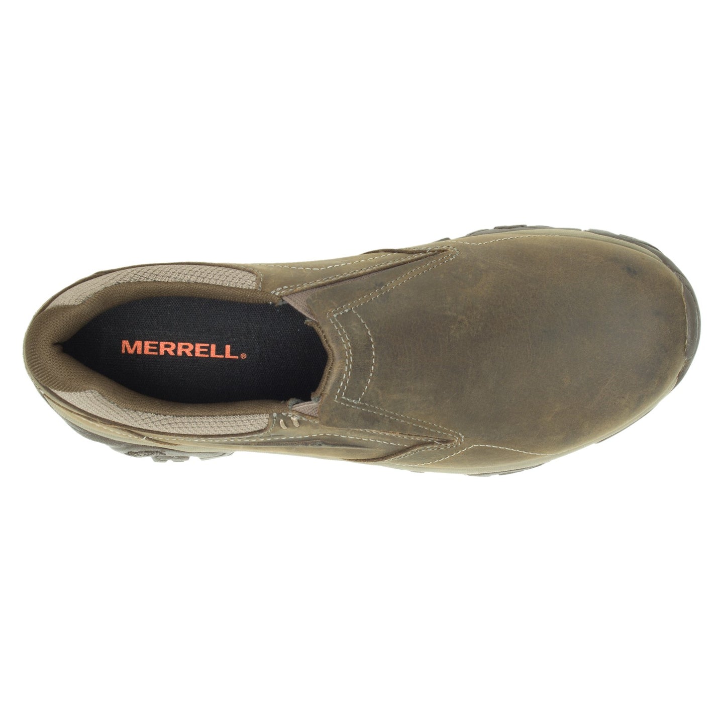 Peltz Shoes Men's Merrell Moab Adventure Moc Slip-On BOULDER J91835