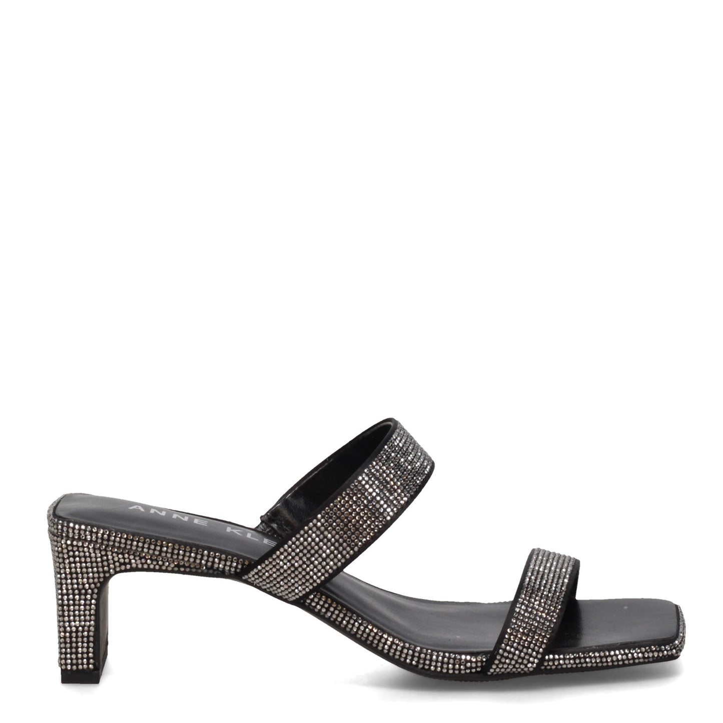 Peltz Shoes Women's Anne Klein Jaimie Sandal BLACK JAIM01F9-BCY