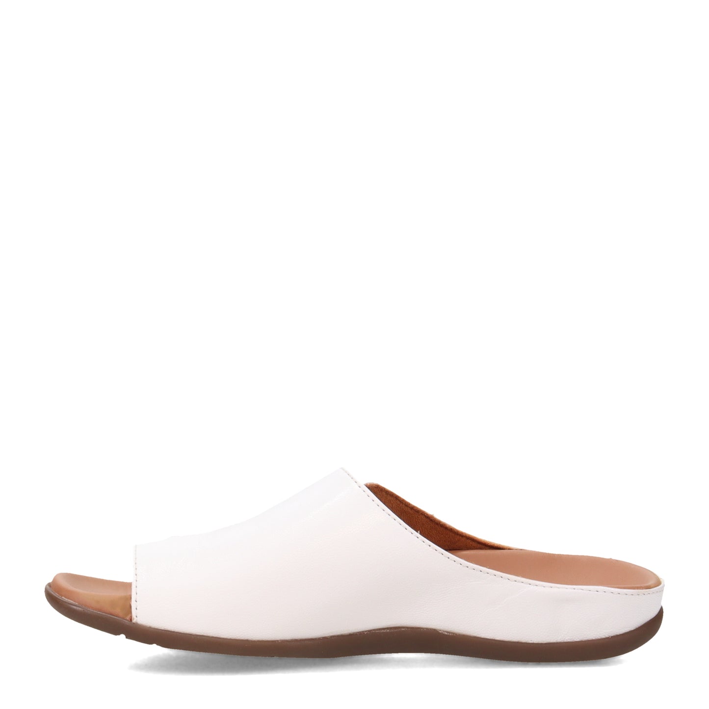 Peltz Shoes Women's Strive Java Sandal WHITE JAVA-WHITE