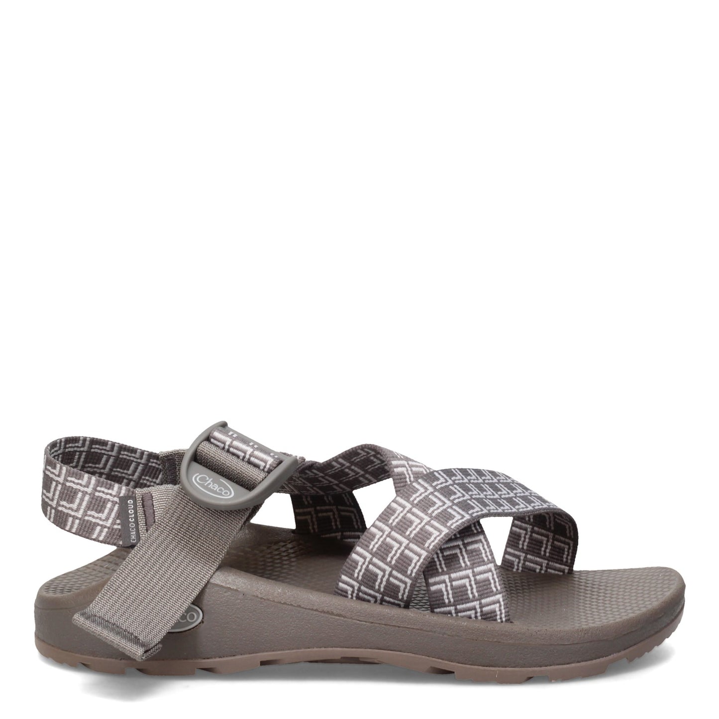 Peltz Shoes Men's Chaco Mega Z Cloud Sandal GRAY JCH108373