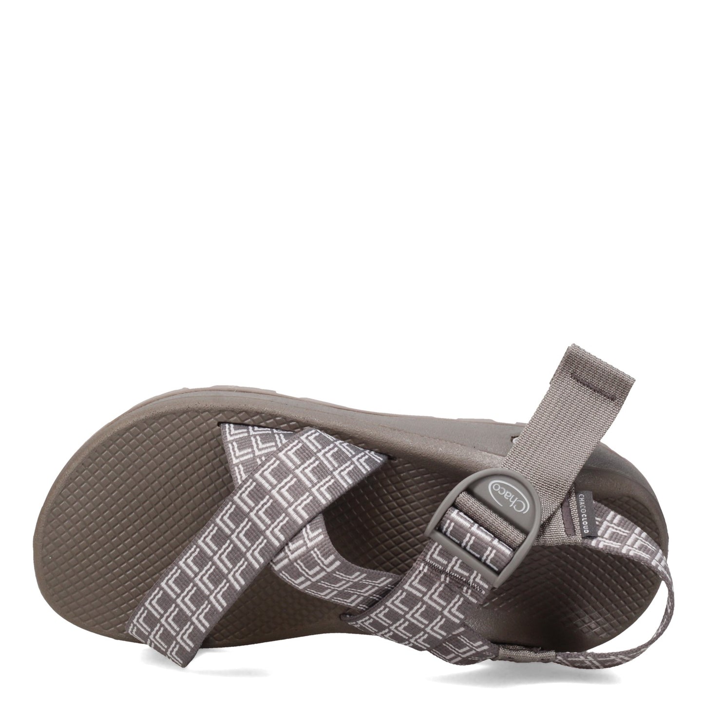 Peltz Shoes Men's Chaco Mega Z Cloud Sandal GRAY JCH108373