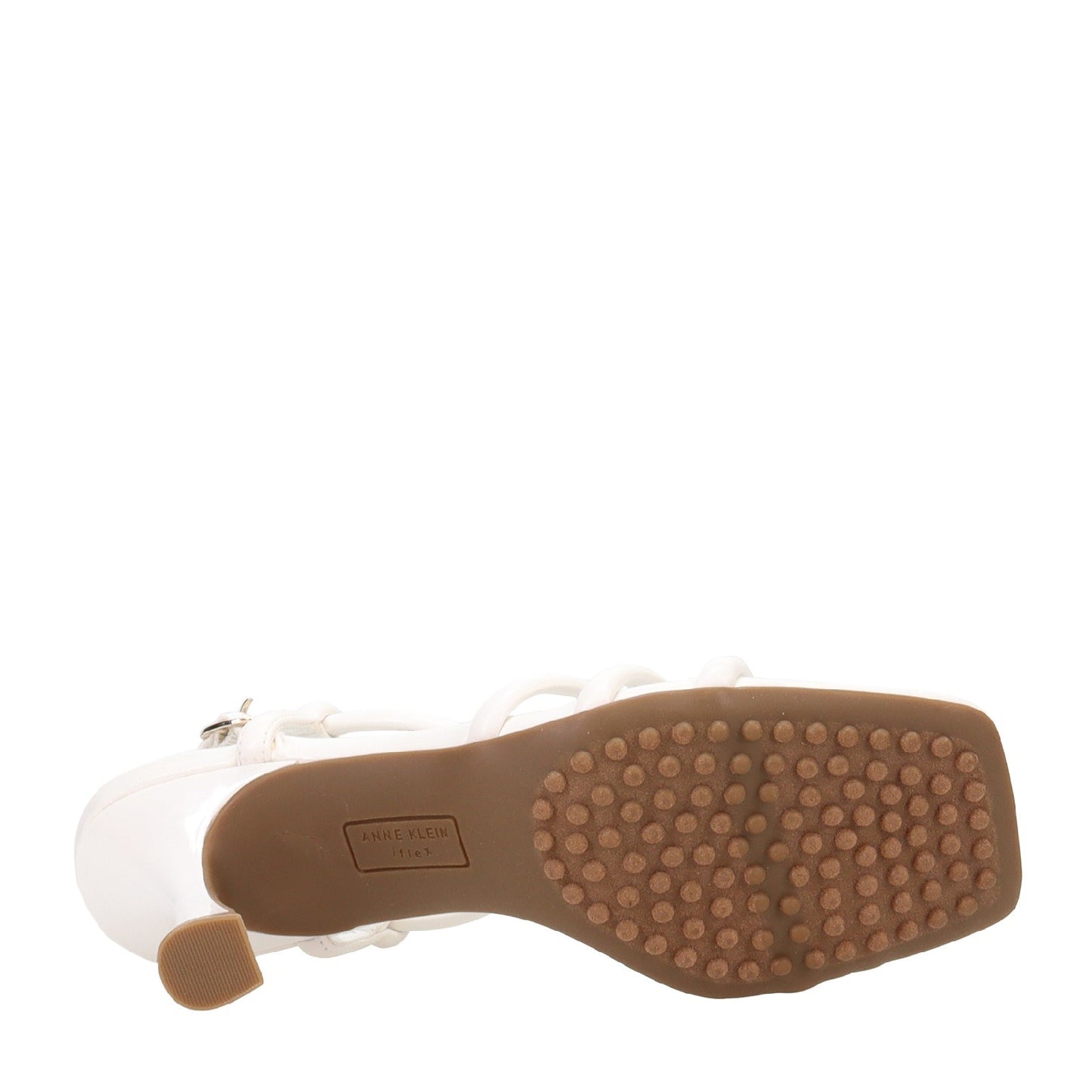 Peltz Shoes Women's Anne Klein Jelyssa Sandal WHITE JELY01F9-WHITE