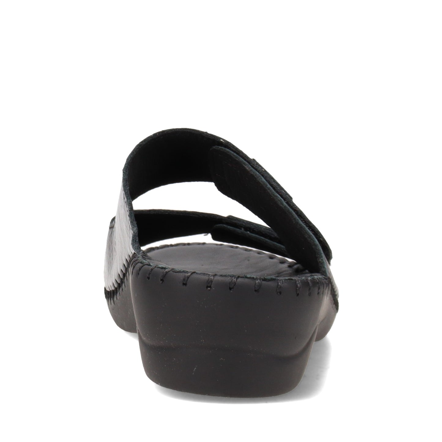Peltz Shoes Women's La Plume Jessica Sandal BLACK JESSICA-BLACK