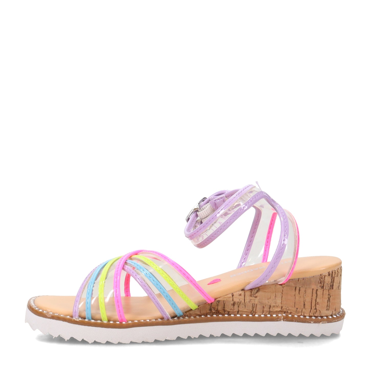 Peltz Shoes Girl's Steve Madden JFantasy Sandal - Little Kid & Big Kid MULTI FABRIC JFANTASY-183