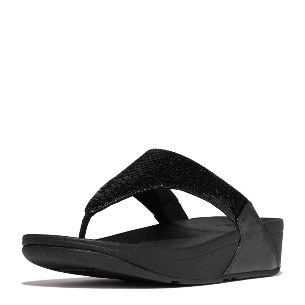 Women's FitFlop, Lulu Sequin Thong Sandal ‐ Peltz Shoes