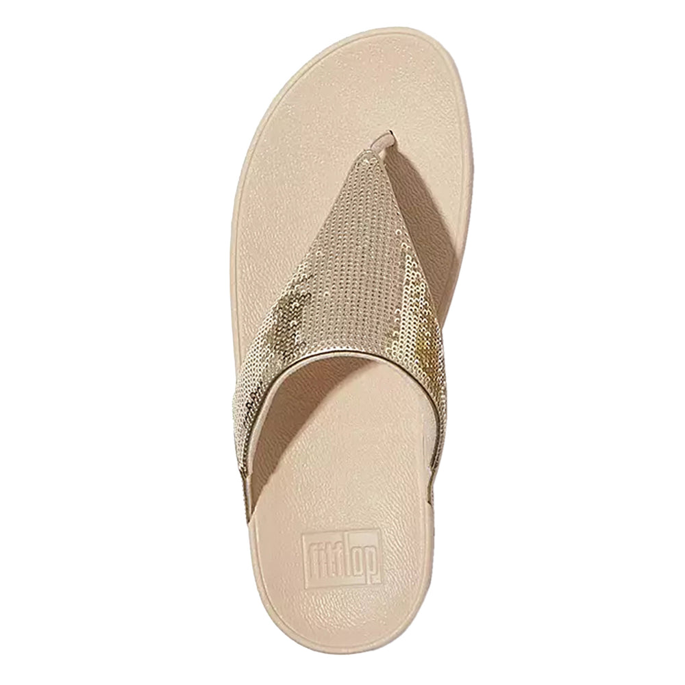 Women's FitFlop, Lulu Sequin Thong Sandal — Peltz Shoes