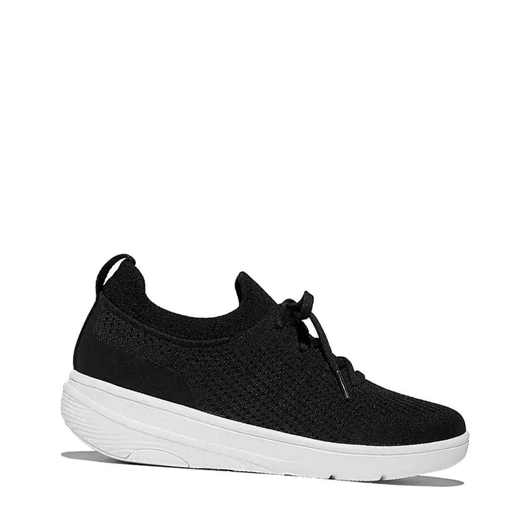 Women's FitFlop, SUPER-Q Knit Slip-On Laced Sneaker