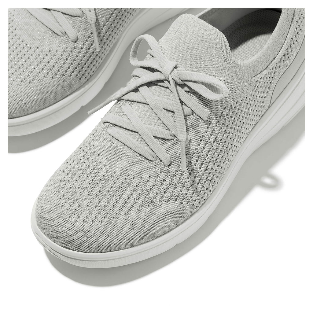 Women's FitFlop, SUPER-Q Knit Slip-On Laced Sneaker