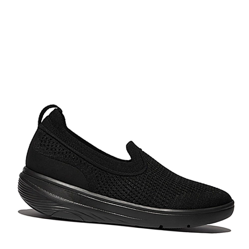 Women's FitFlop, SUPER-Q Knit Slip-On Sneaker — Peltz Shoes