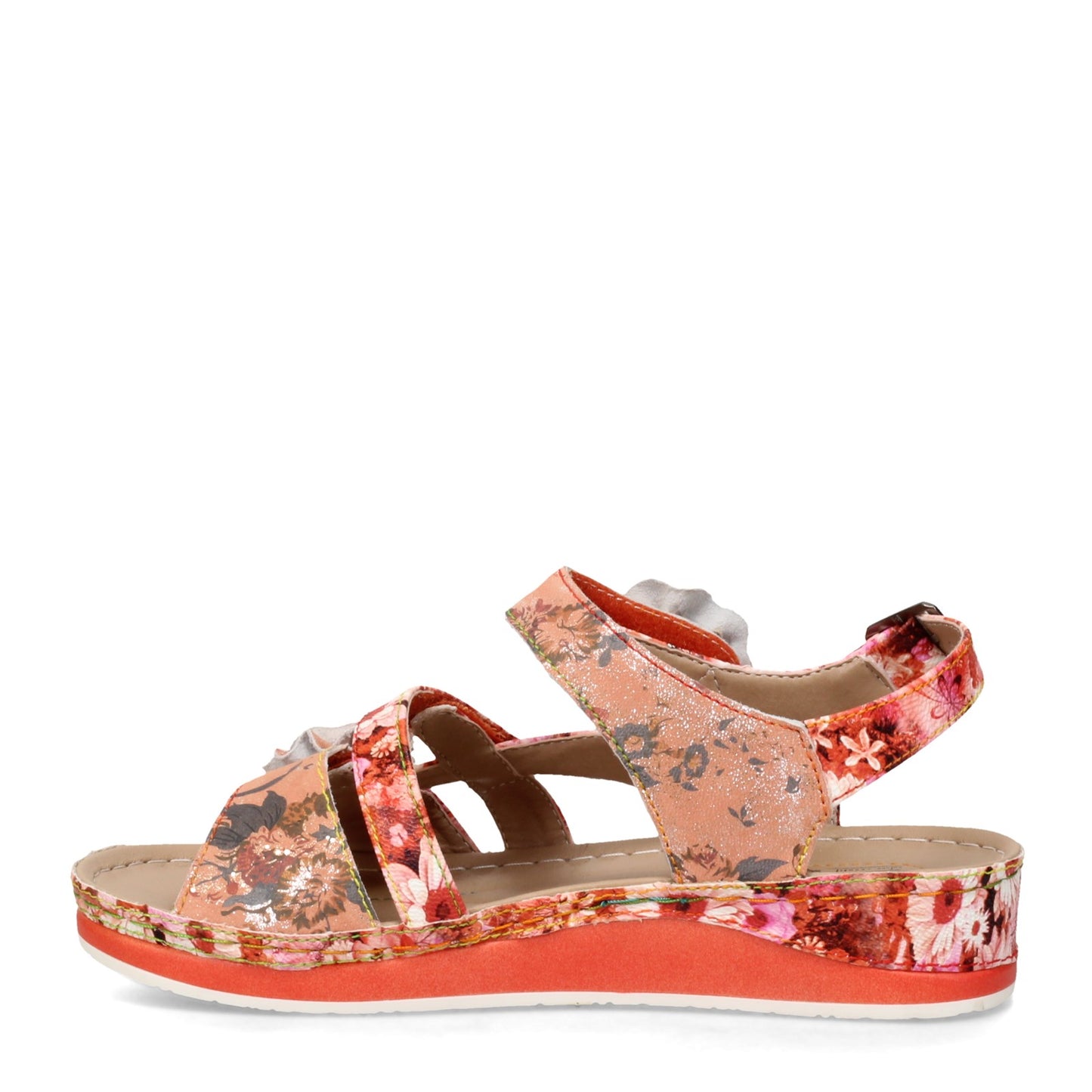 Peltz Shoes Women's L'Artiste by Spring Step Joelina Dazi Sandal Red JOELINA-DAZI-RD