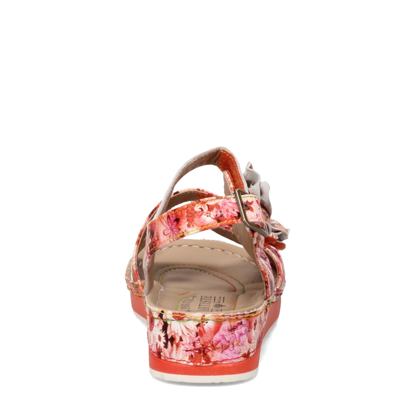 Peltz Shoes Women's L'Artiste by Spring Step Joelina Dazi Sandal Red JOELINA-DAZI-RD