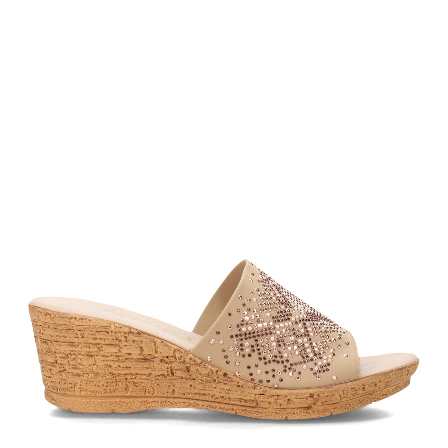 Peltz Shoes Women's Onex Joline Sandal BEIGE JOLINE-BEIGE