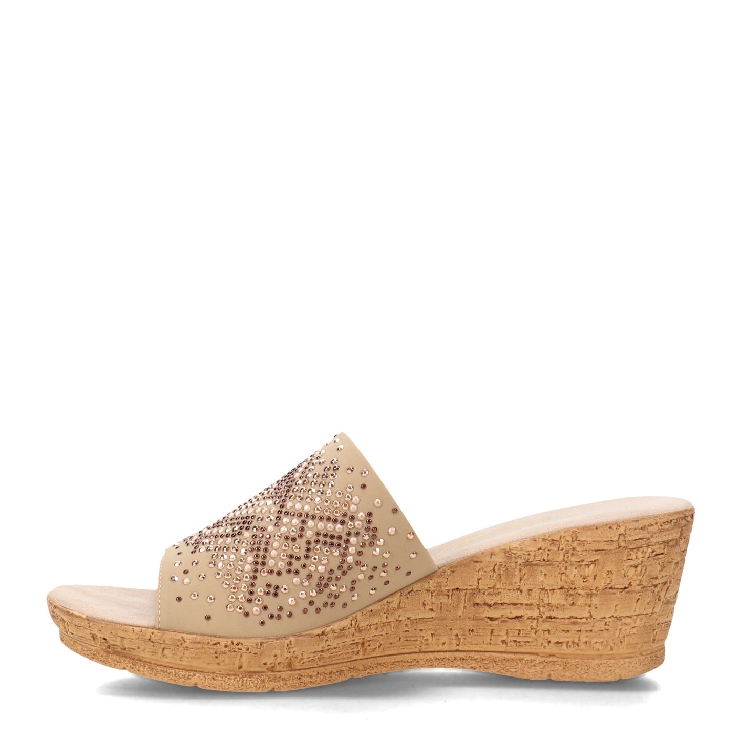Peltz Shoes Women's Onex Joline Sandal BEIGE JOLINE-BEIGE