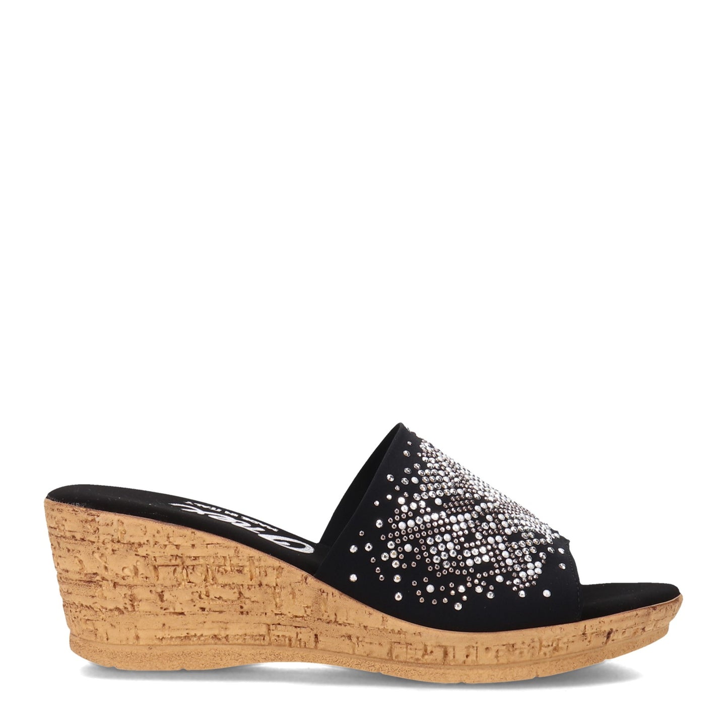 Peltz Shoes Women's Onex Joline Sandal BLACK JOLINE-BLACK