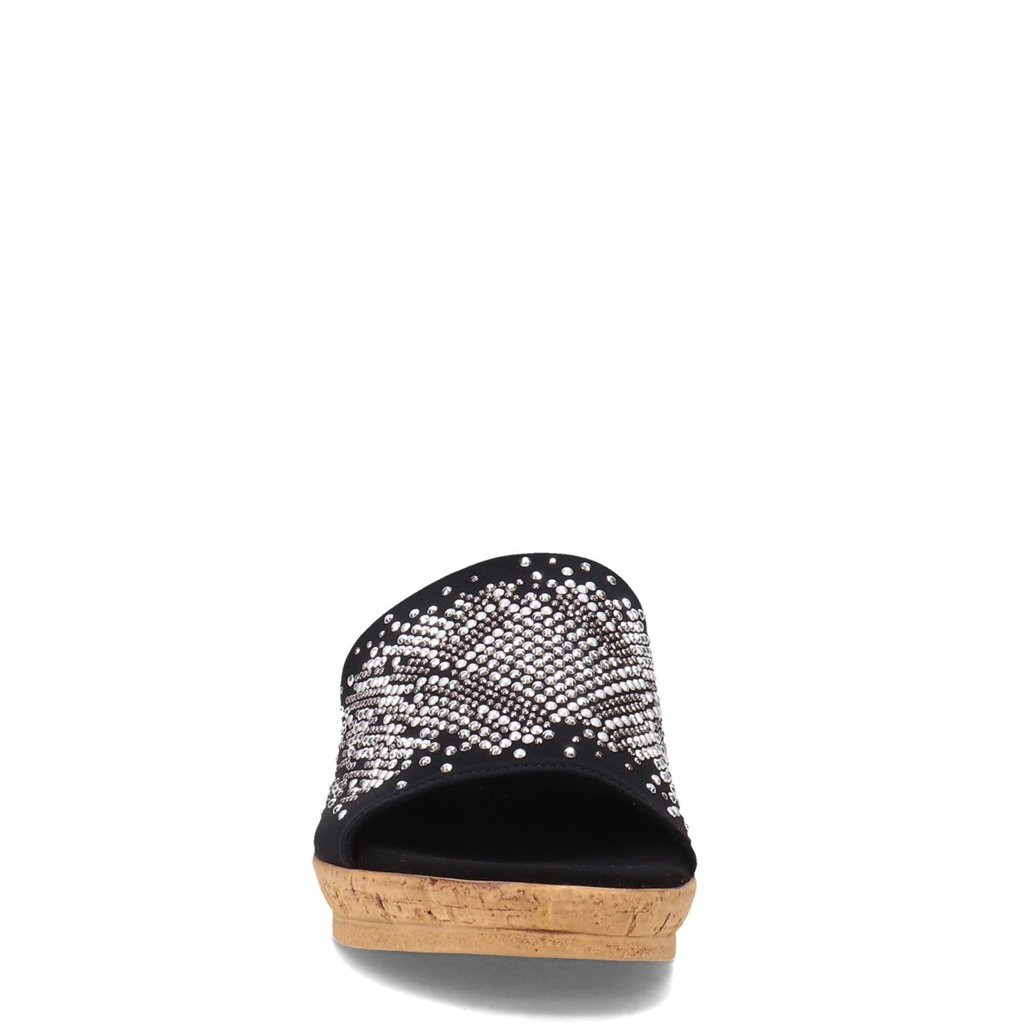 Peltz Shoes Women's Onex Joline Sandal BLACK JOLINE-BLACK