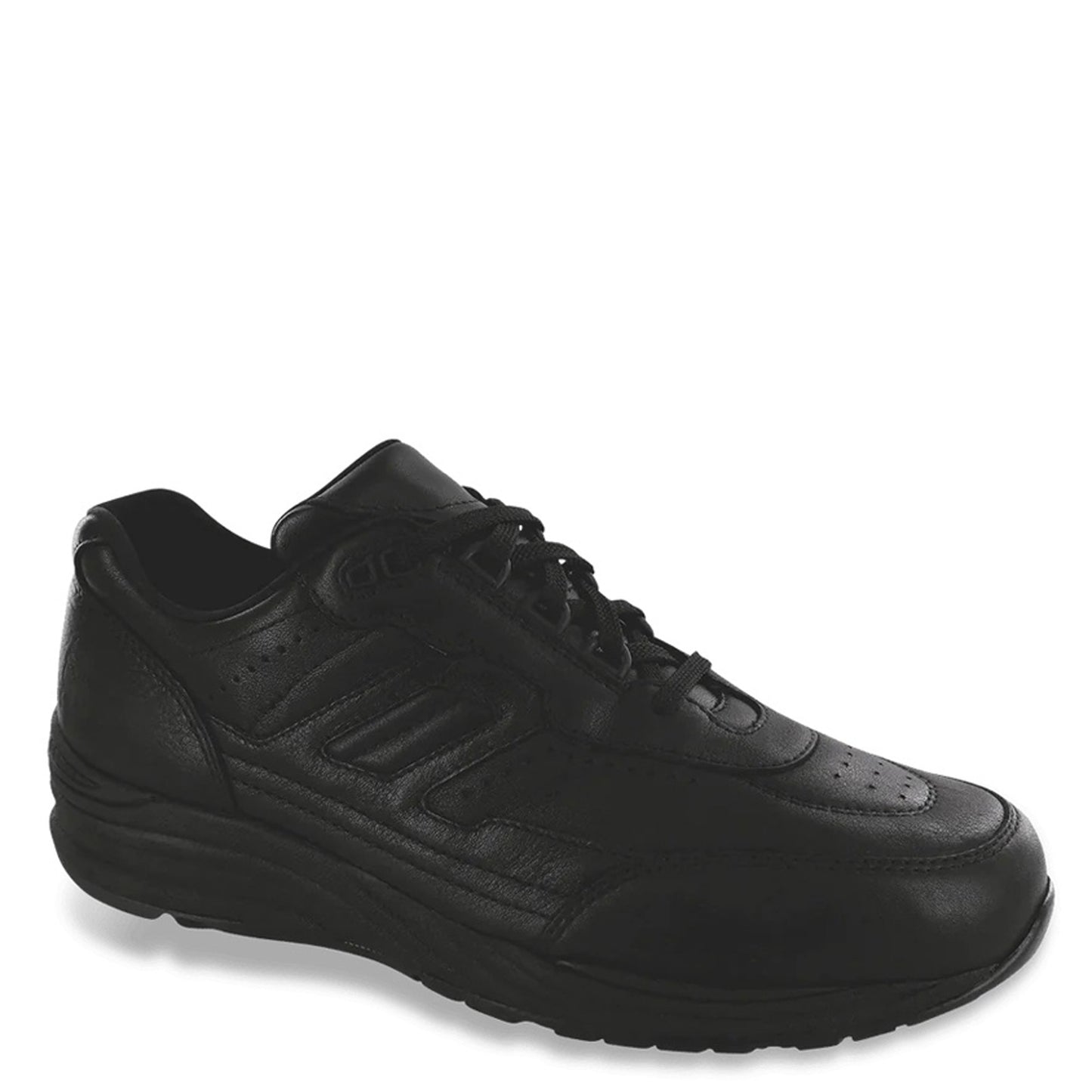 Peltz Shoes Men's SAS Journey II Walking Shoe BLACK JOURNEY II GRAV