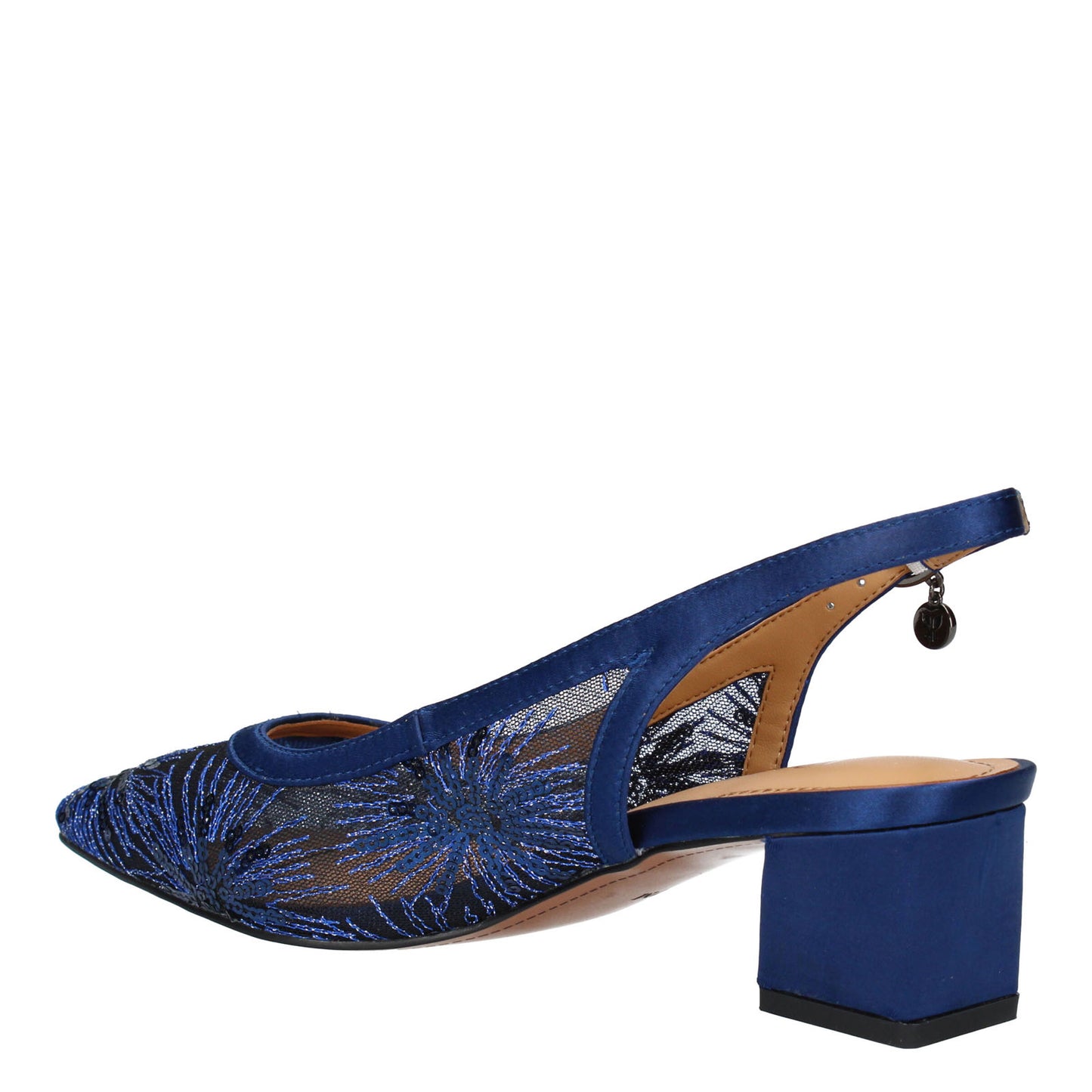 Peltz Shoes Women's J Renee Juliah Pump Navy JULIAH-FANVY