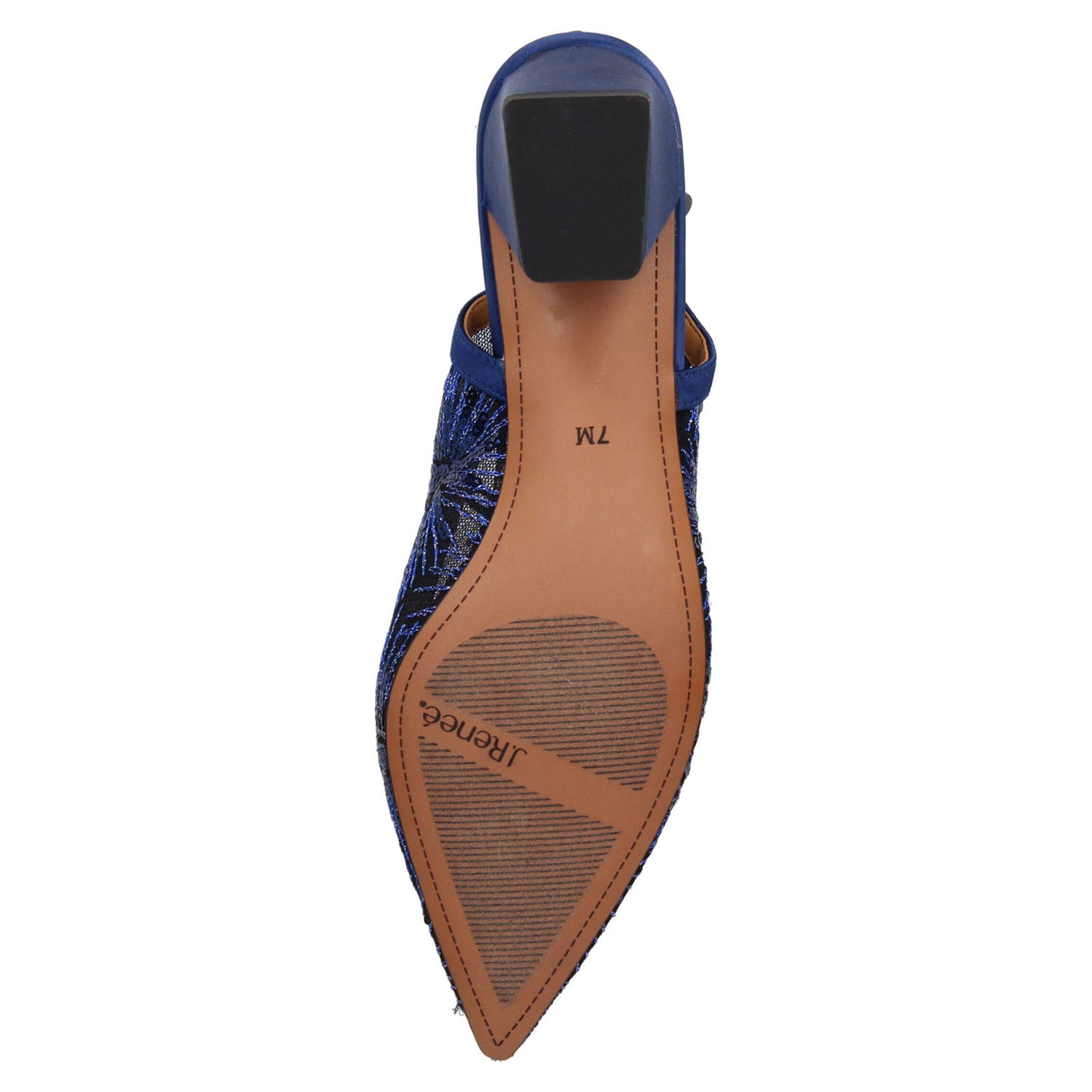 Peltz Shoes Women's J Renee Juliah Pump Navy JULIAH-FANVY