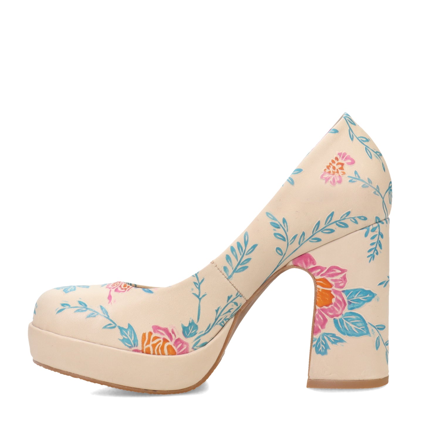 Peltz Shoes Women's L'Artiste By Spring Step Julianna Pump Bone Multi JULIANNA-BNEM