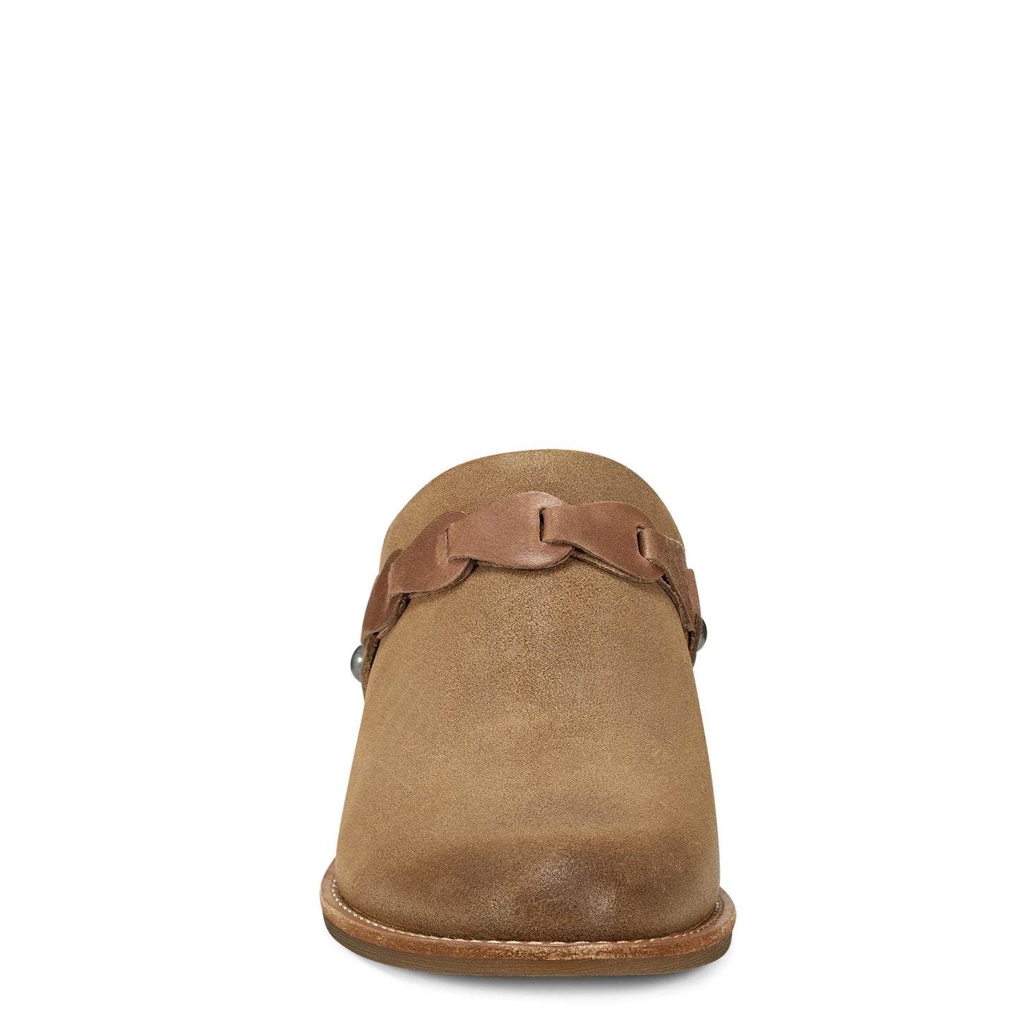 Peltz Shoes Women's Earth Juliet Clog NATURAL JULIET-DNA01