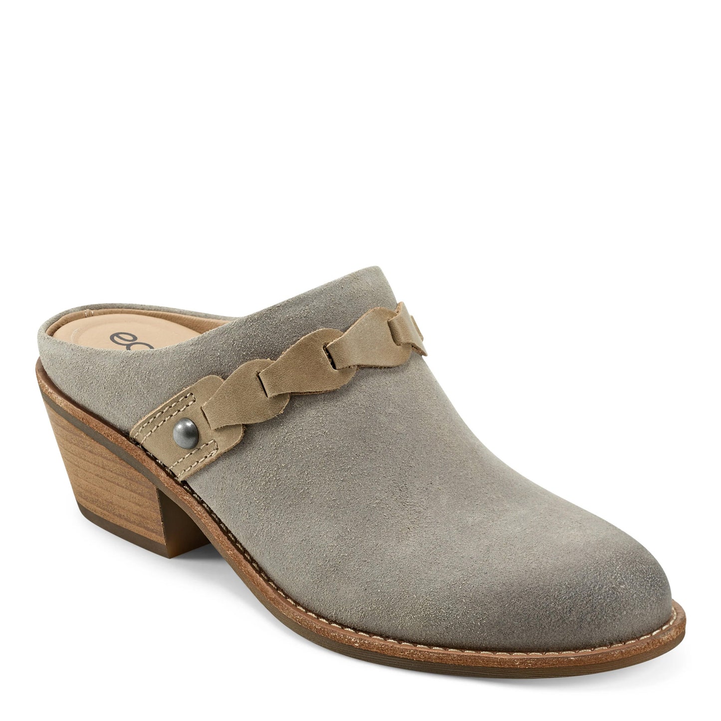 Peltz Shoes Women's Earth Juliet Clog TAUPE JULIET-TAU02