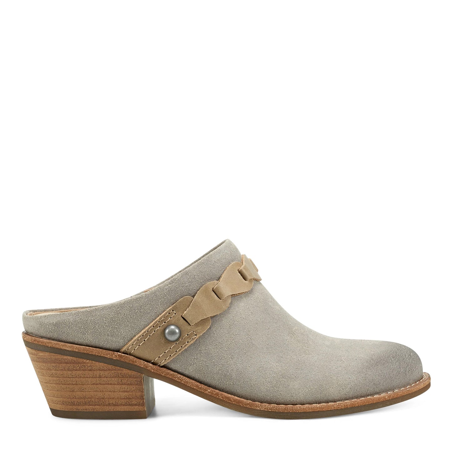 Peltz Shoes Women's Earth Juliet Clog TAUPE JULIET-TAU02