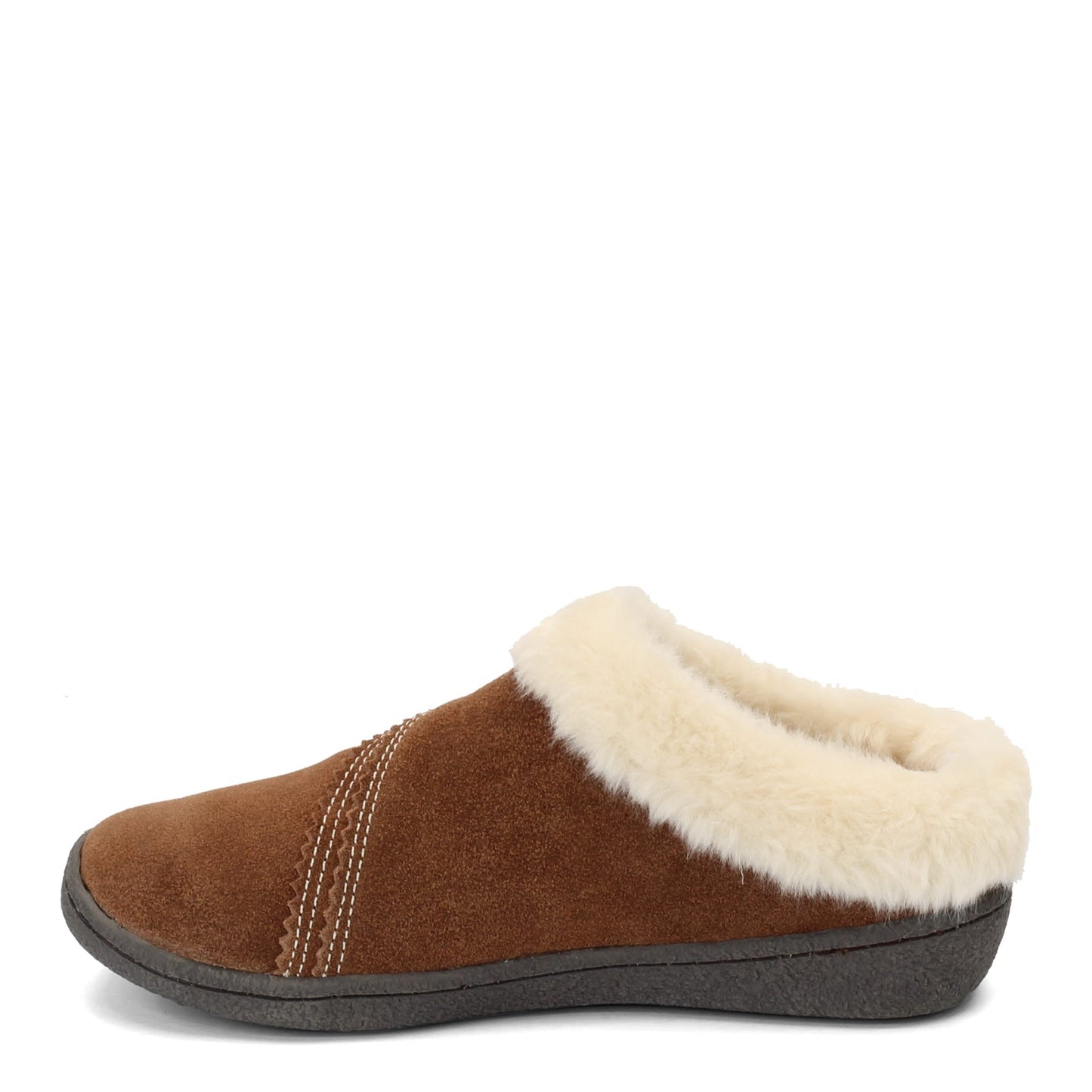 Peltz Shoes Women's Clarks Kimberly Clog Slipper BROWN JMS0411B-633