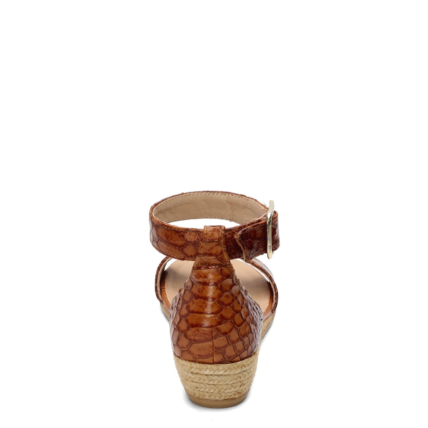 Peltz Shoes Women's Eric Michael Julia Sandal TAN CROC JULIA-TAN CROC
