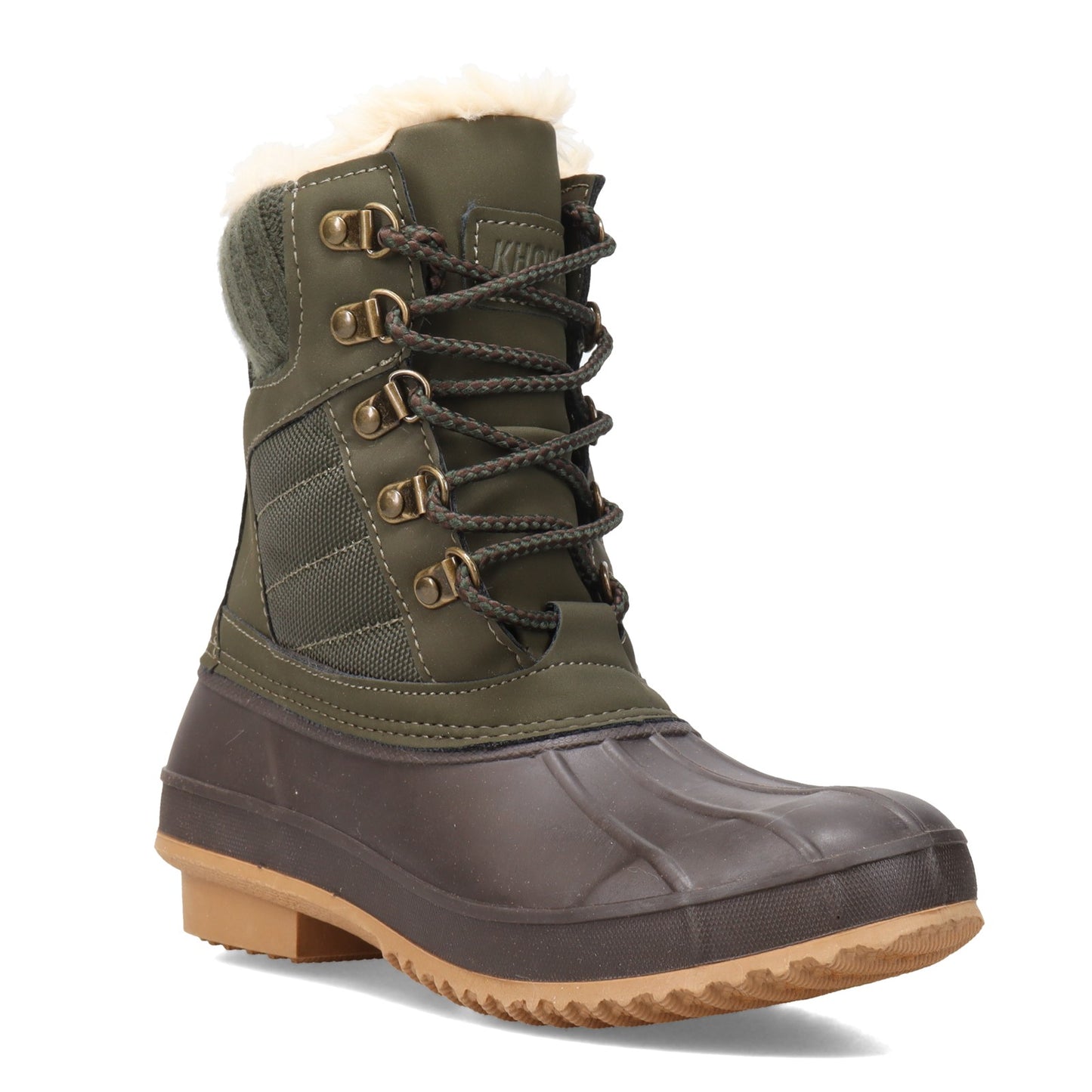 Peltz Shoes Women's Khombu Kathleen Waterproof Boot OLIVE K-KATHLN-OLIVE