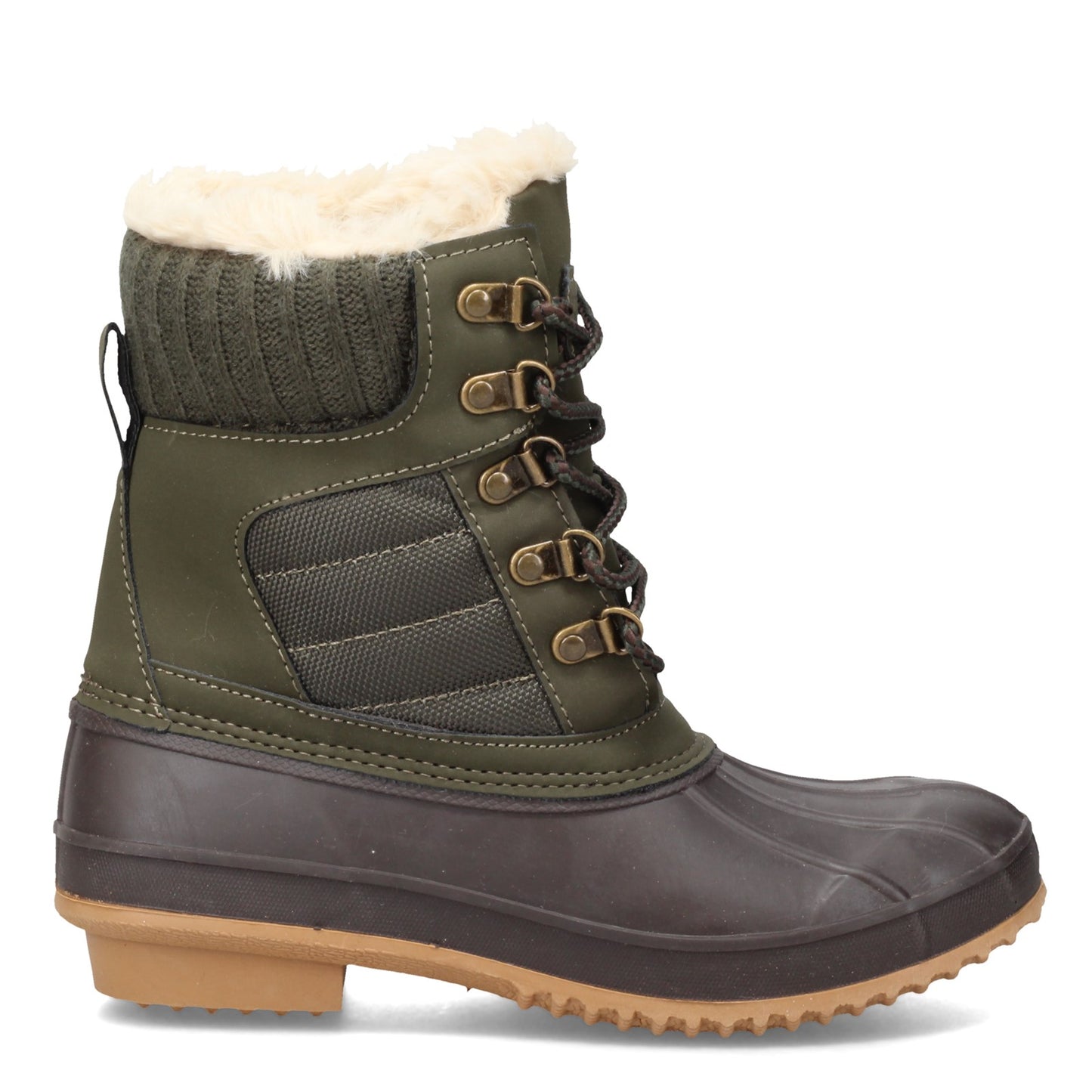Peltz Shoes Women's Khombu Kathleen Waterproof Boot OLIVE K-KATHLN-OLIVE