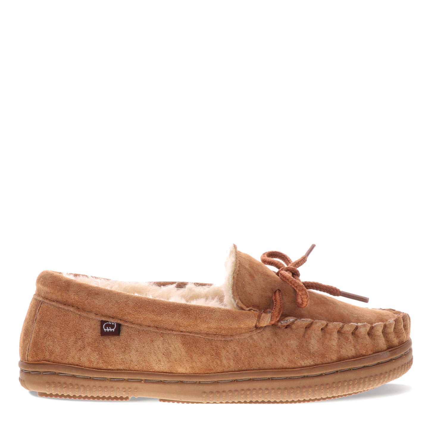 Peltz Shoes Kid’s Lamo Moc Slip-On – Little Kid & Big Kid Chestnut K0302-CNT