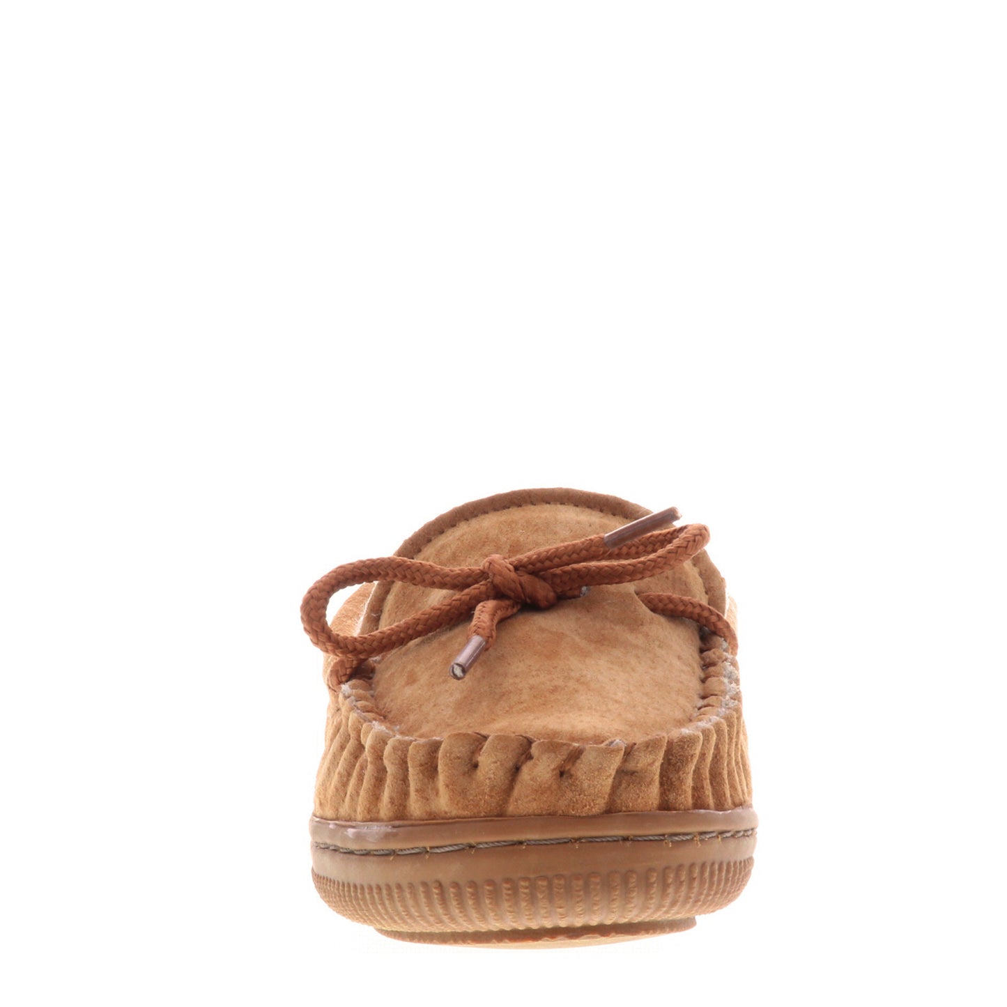 Peltz Shoes Kid’s Lamo Moc Slip-On – Little Kid & Big Kid Chestnut K0302-CNT
