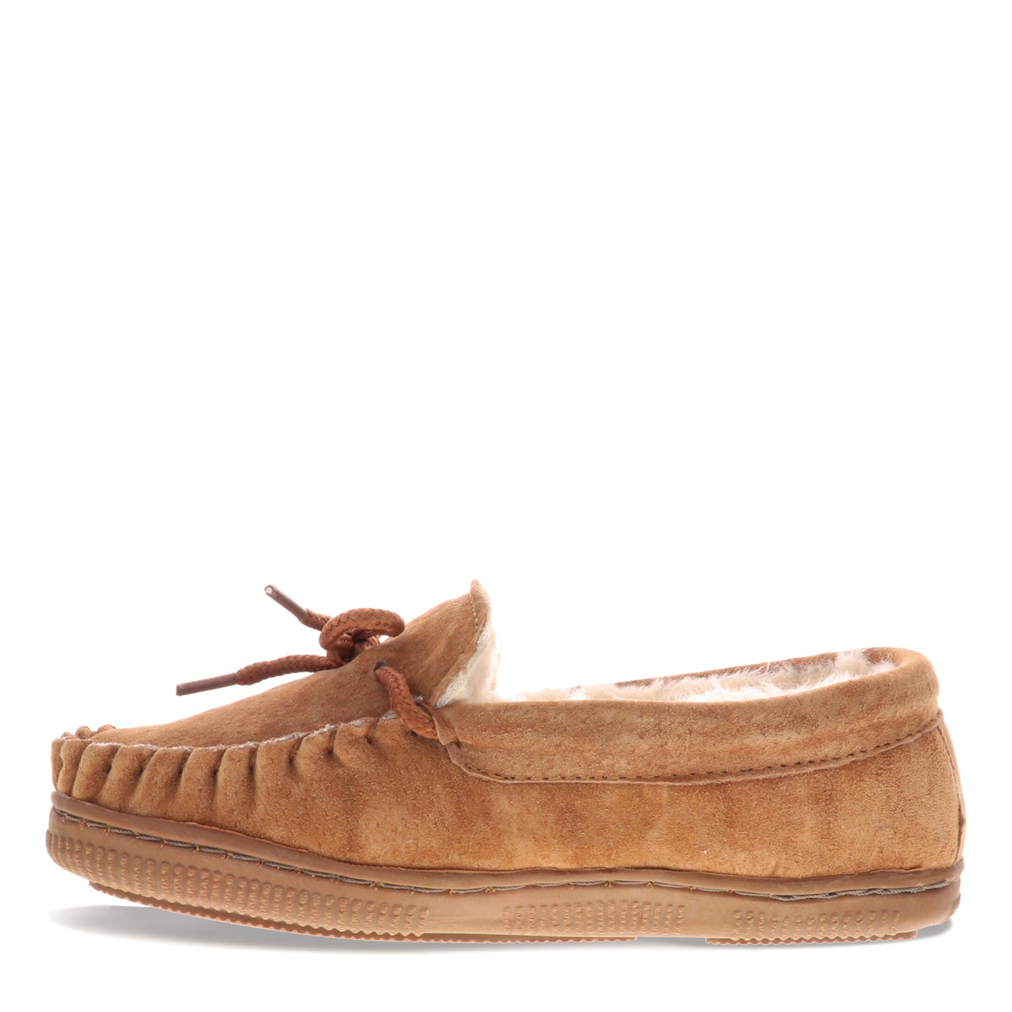 Peltz Shoes Kid’s Lamo Moc Slip-On – Little Kid & Big Kid Chestnut K0302-CNT