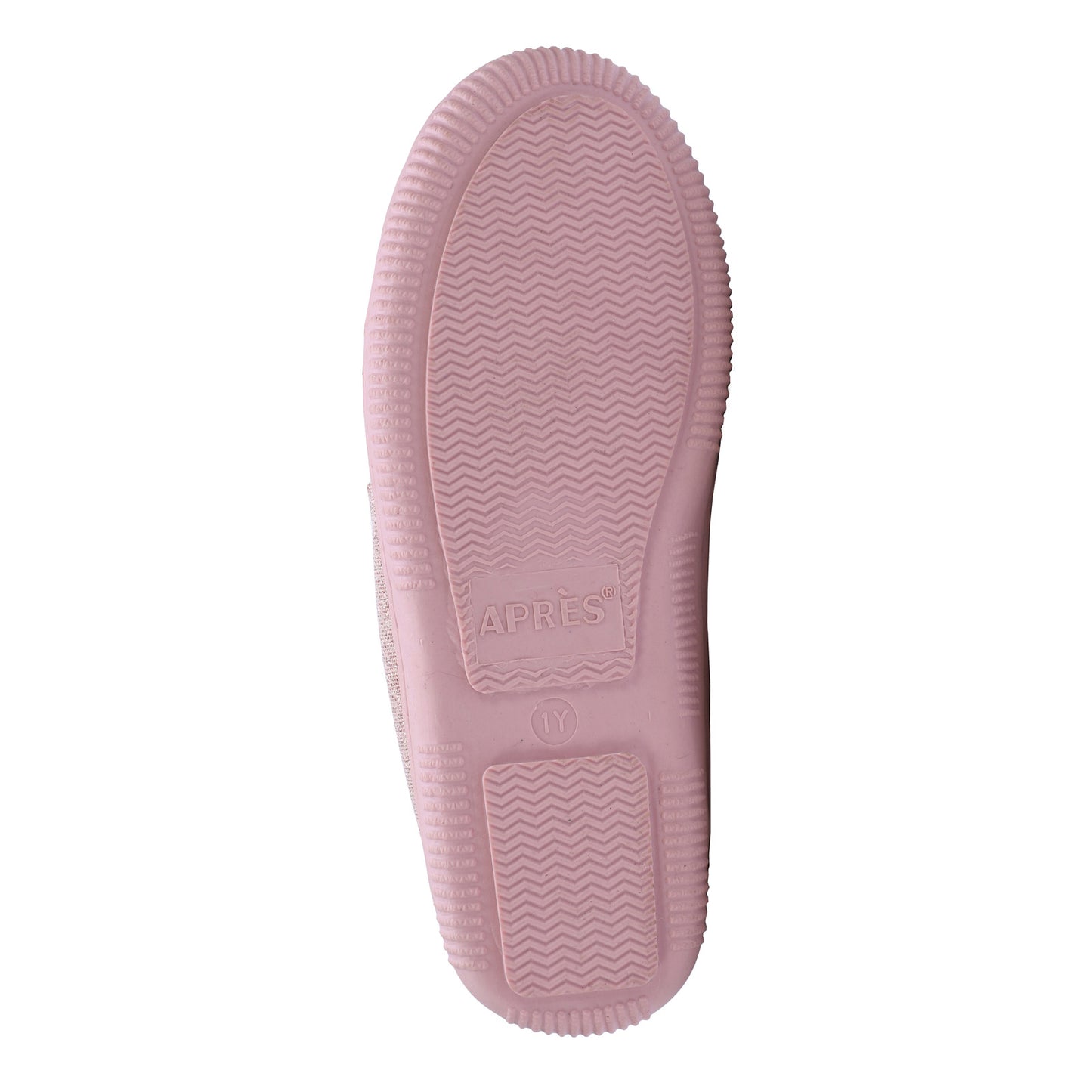 Peltz Shoes Kid’s Lamo Moc Slip-On – Little Kid & Big Kid Pink Glitter K0302-PNKG