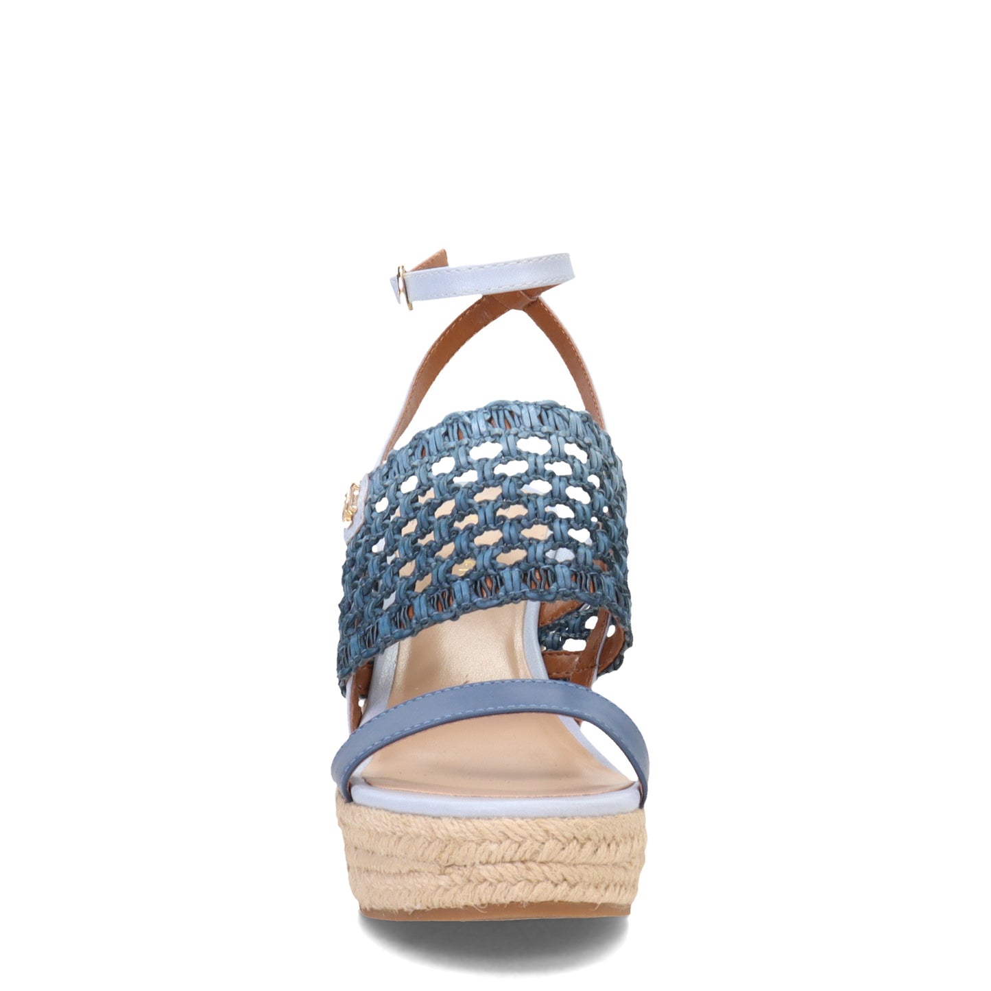 Peltz Shoes Women's Tommy Hilfiger Kalendar Sandal BLUE KALENDAR-MBL01