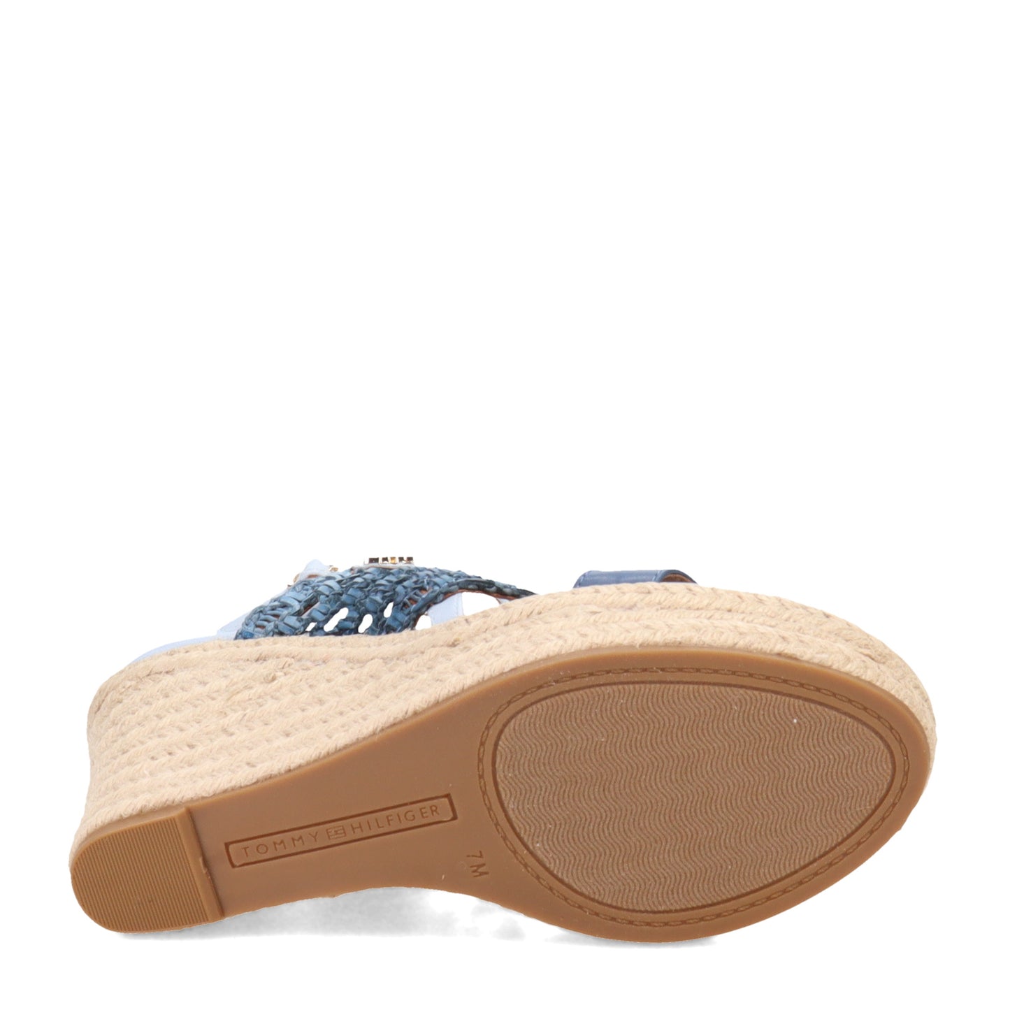 Peltz Shoes Women's Tommy Hilfiger Kalendar Sandal BLUE KALENDAR-MBL01