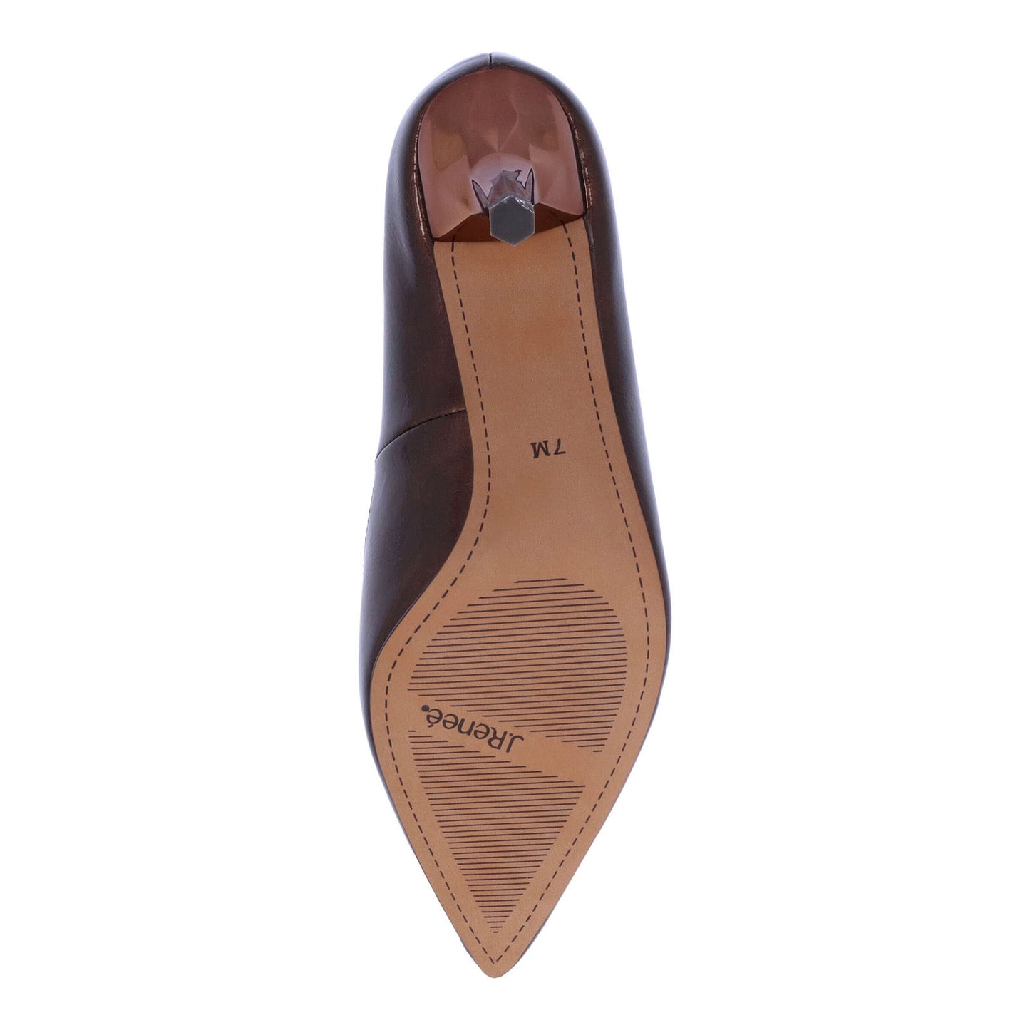 Peltz Shoes Women's J Renee Kanan Pump Bronze Patent KANAN-PABRZ