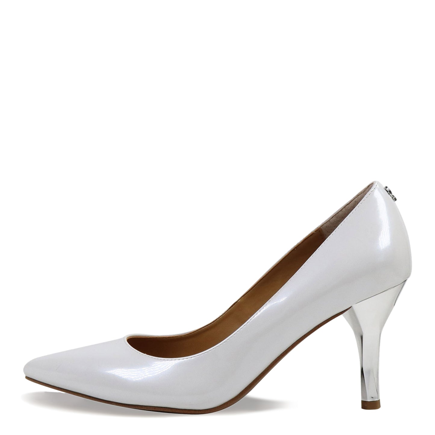Peltz Shoes Women's J Renee Kanan Pump White Patent KANAN-PAWHT