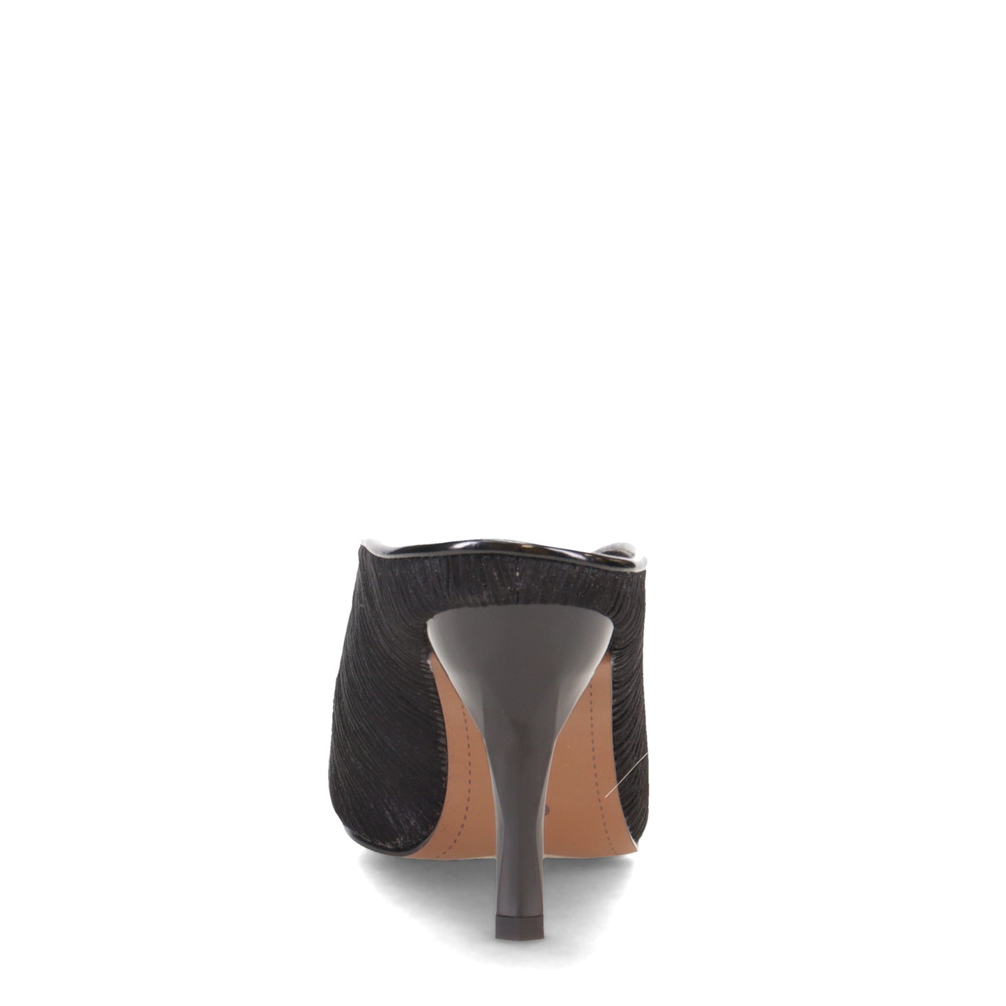 Peltz Shoes Women's J Renee Kavalya Sandal Black Satin KAVALY-SABLK