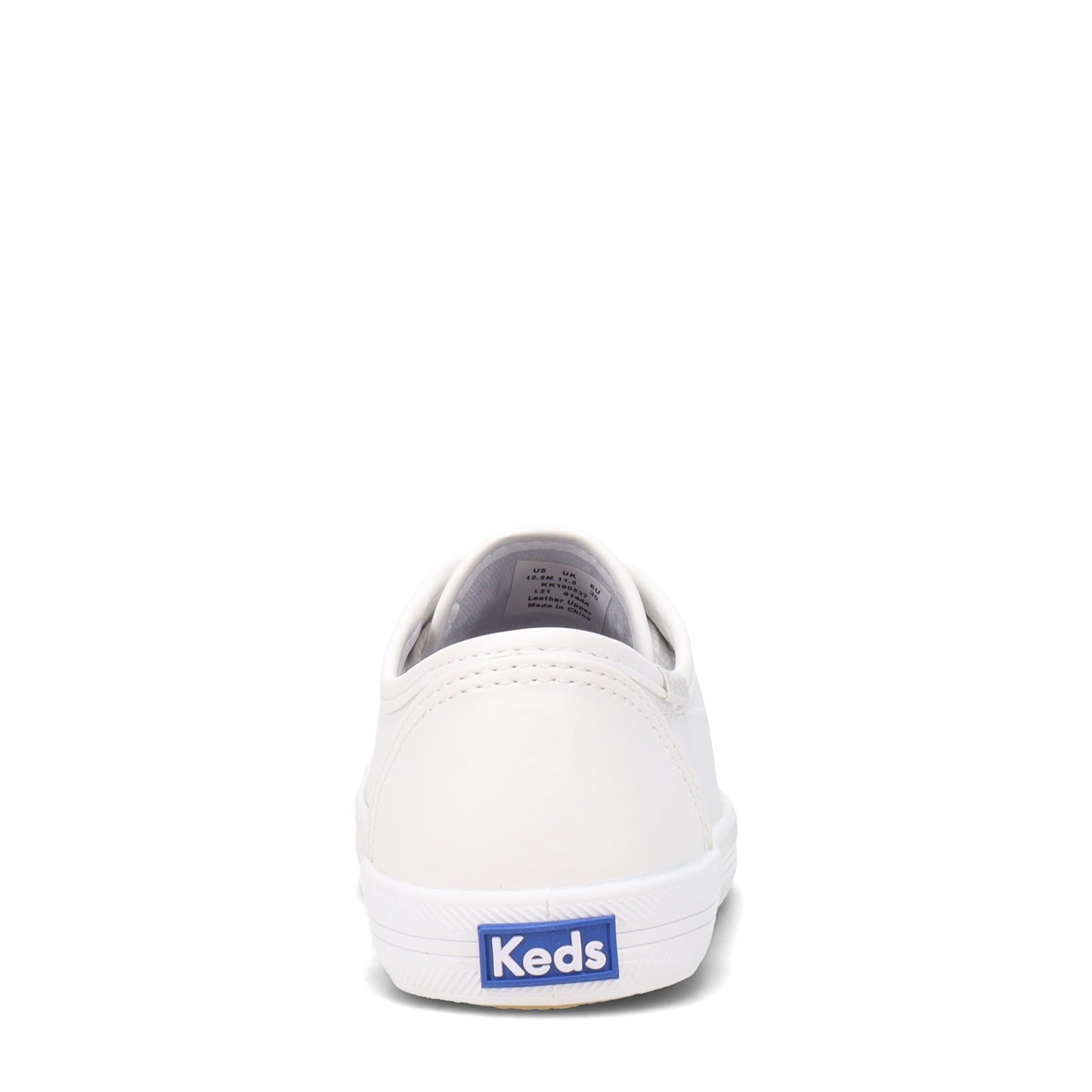 Peltz Shoes Girl's Keds Kickstart Sneaker - Little Kid & Big Kid WHITE LEATHER KK160537