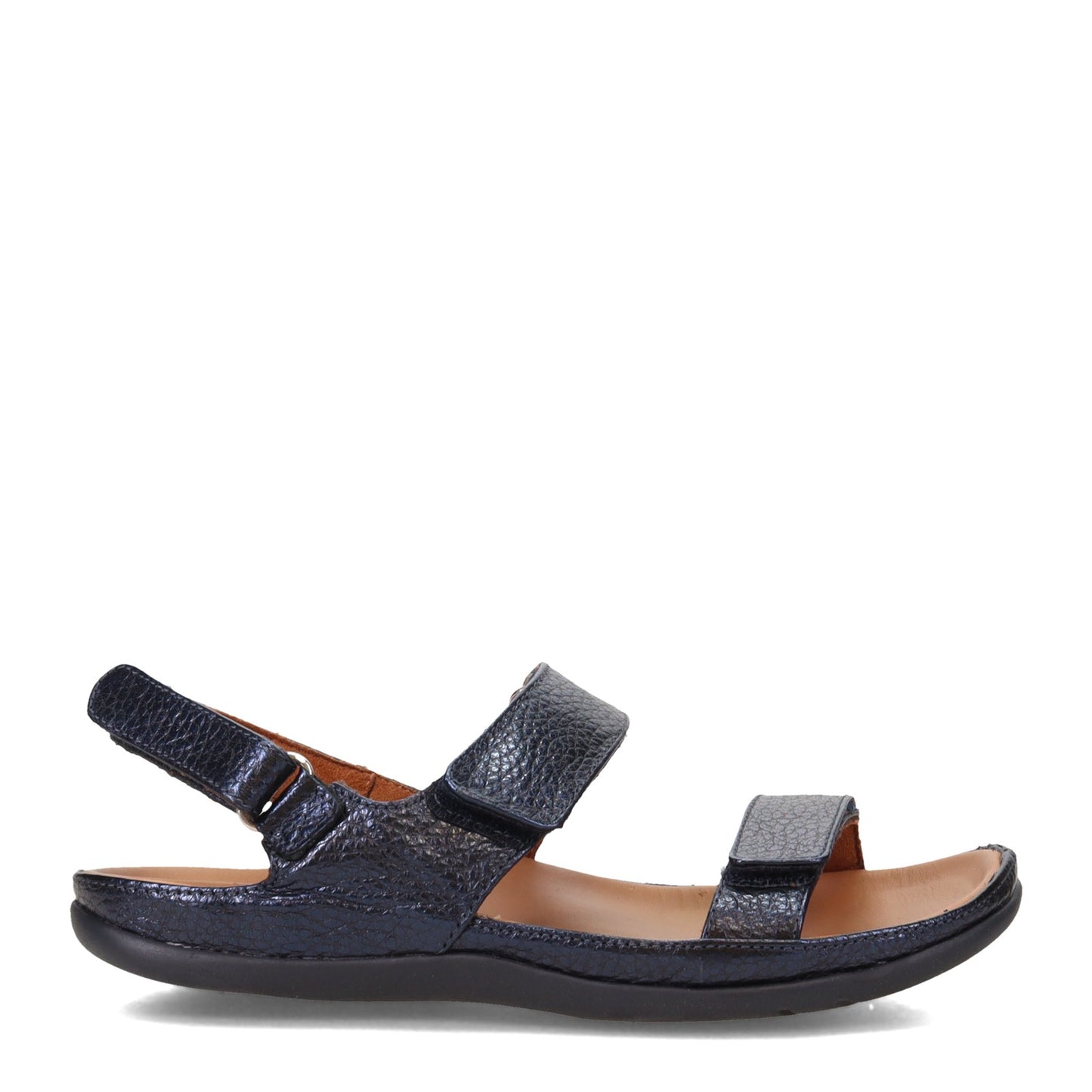 Peltz Shoes Women's Strive Kona Sandal NAVY METALLIC KONA-NAVY MET