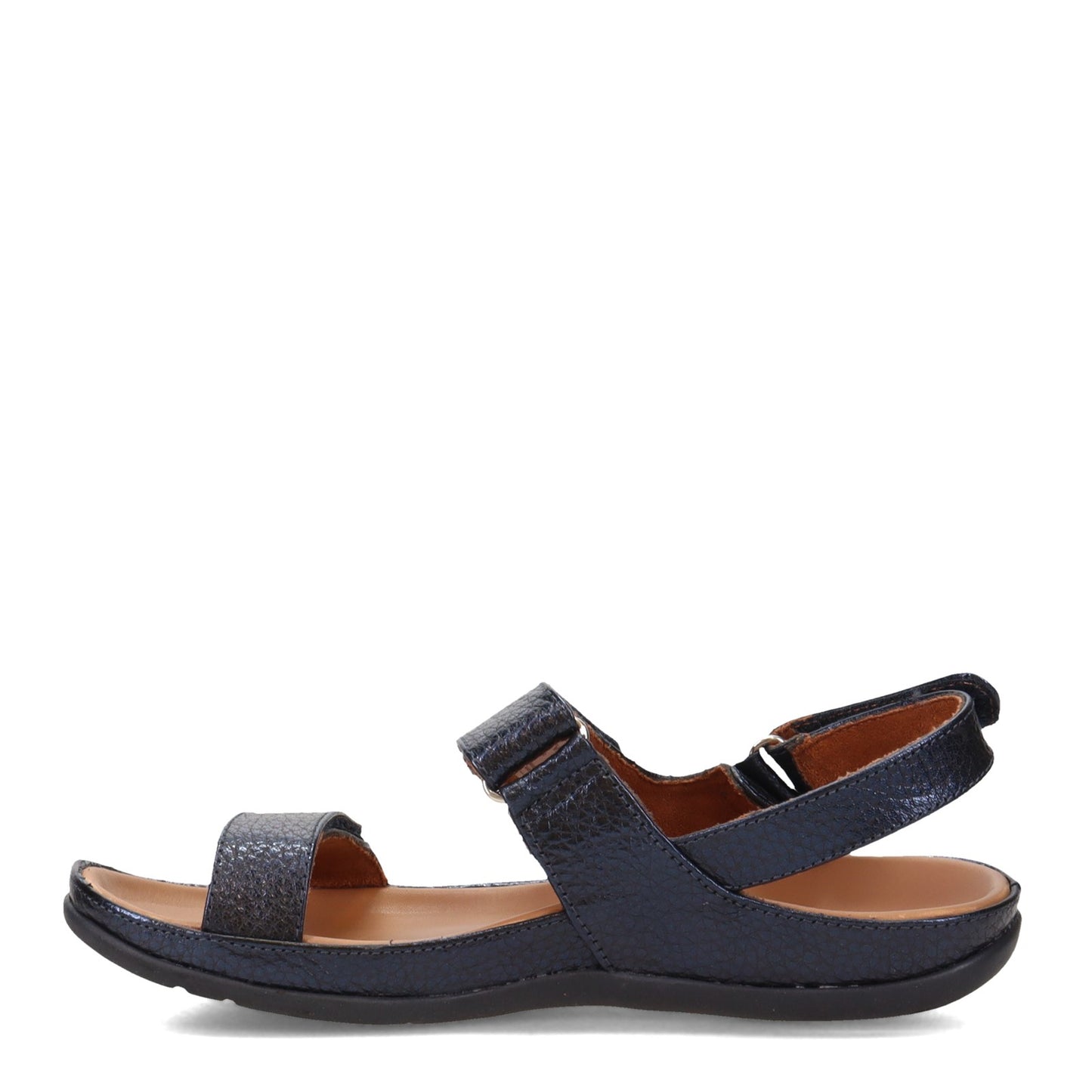 Peltz Shoes Women's Strive Kona Sandal NAVY METALLIC KONA-NAVY MET