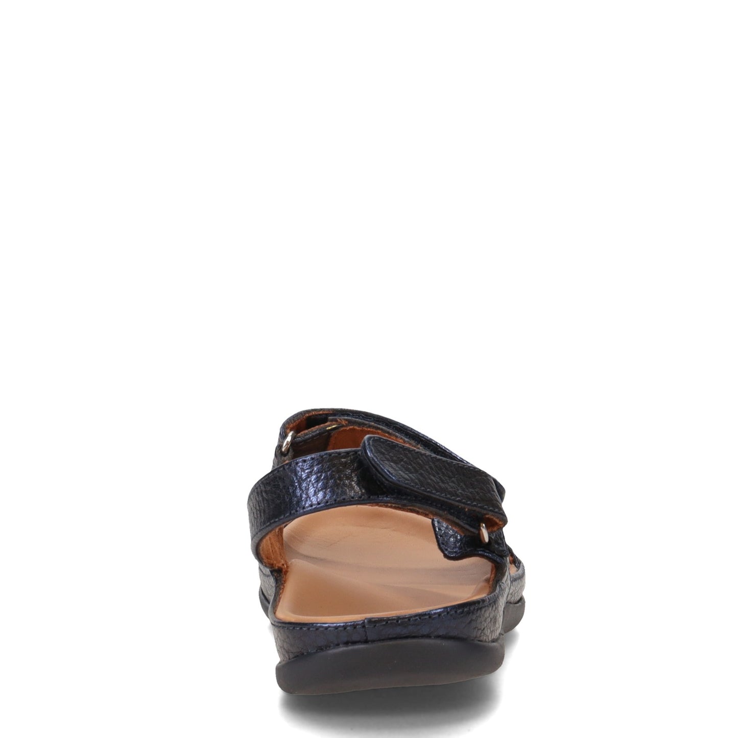 Peltz Shoes Women's Strive Kona Sandal NAVY METALLIC KONA-NAVY MET