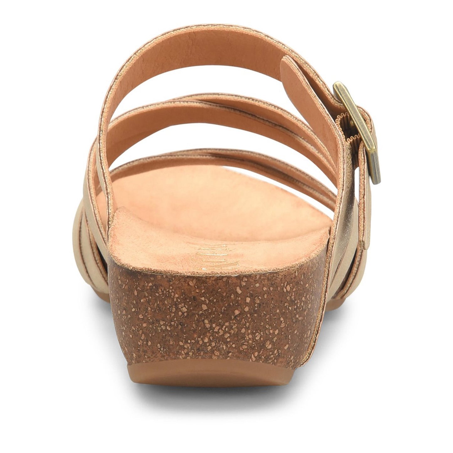 Peltz Shoes Women's KORKS Aster Sandal Gold KR0006710
