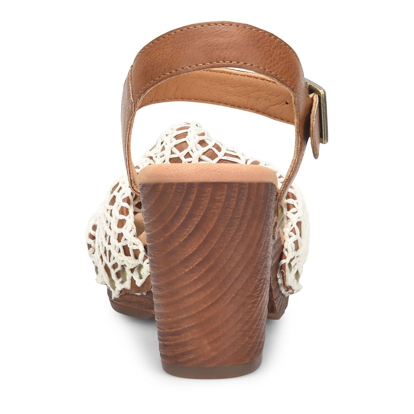 Peltz Shoes Women's KORKS Natalia Sandal Tan Natural KR0010537