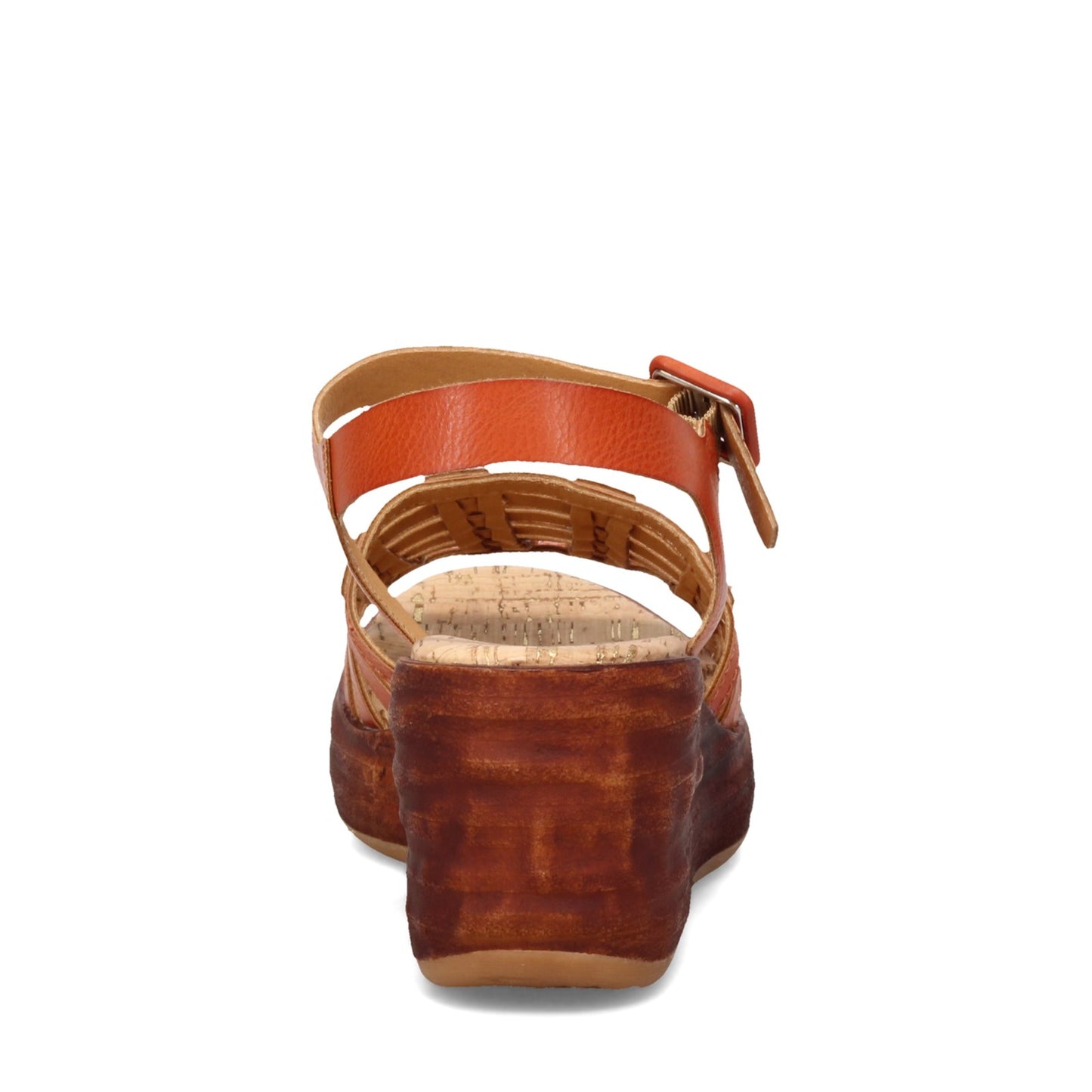 Peltz Shoes Women's KORKS Marley Sandal Orange KR0011408