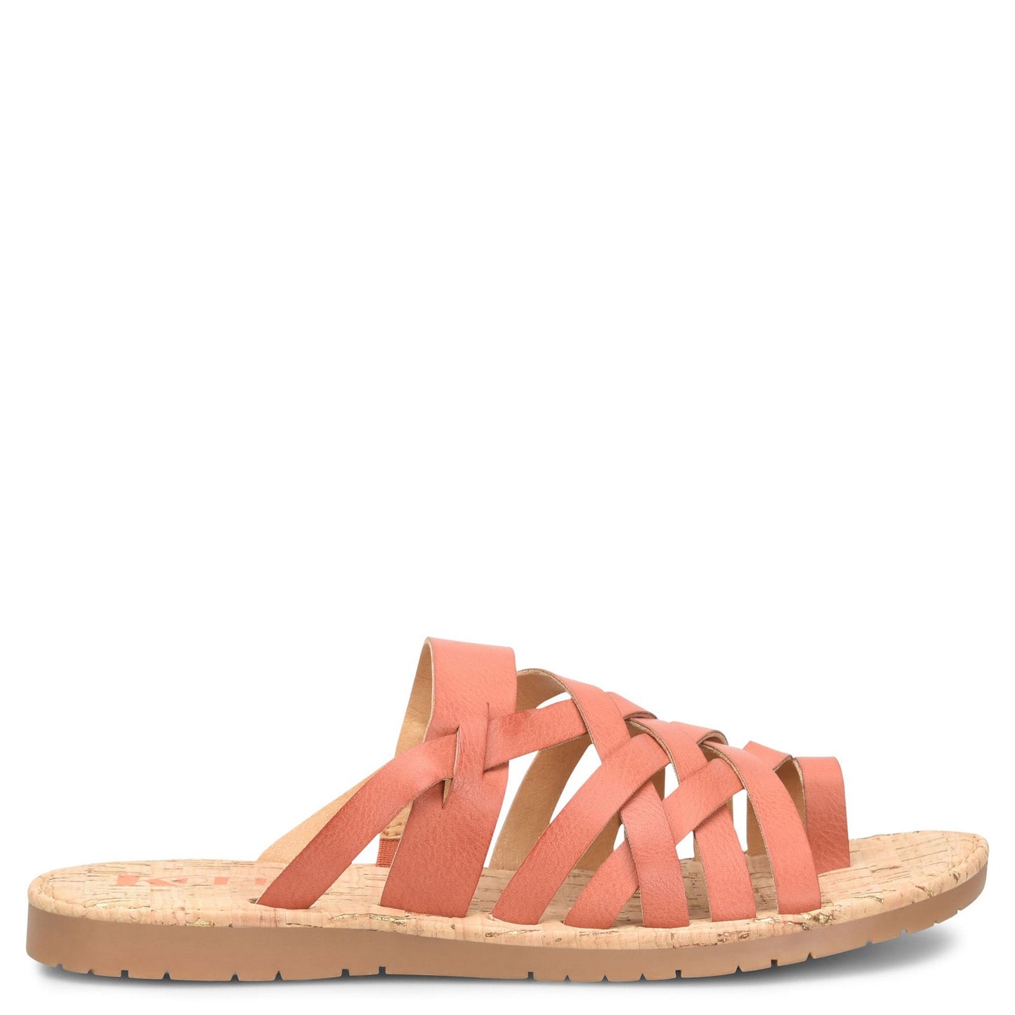 Peltz Shoes Women's KORKS Scout Sandal Red KR0013305