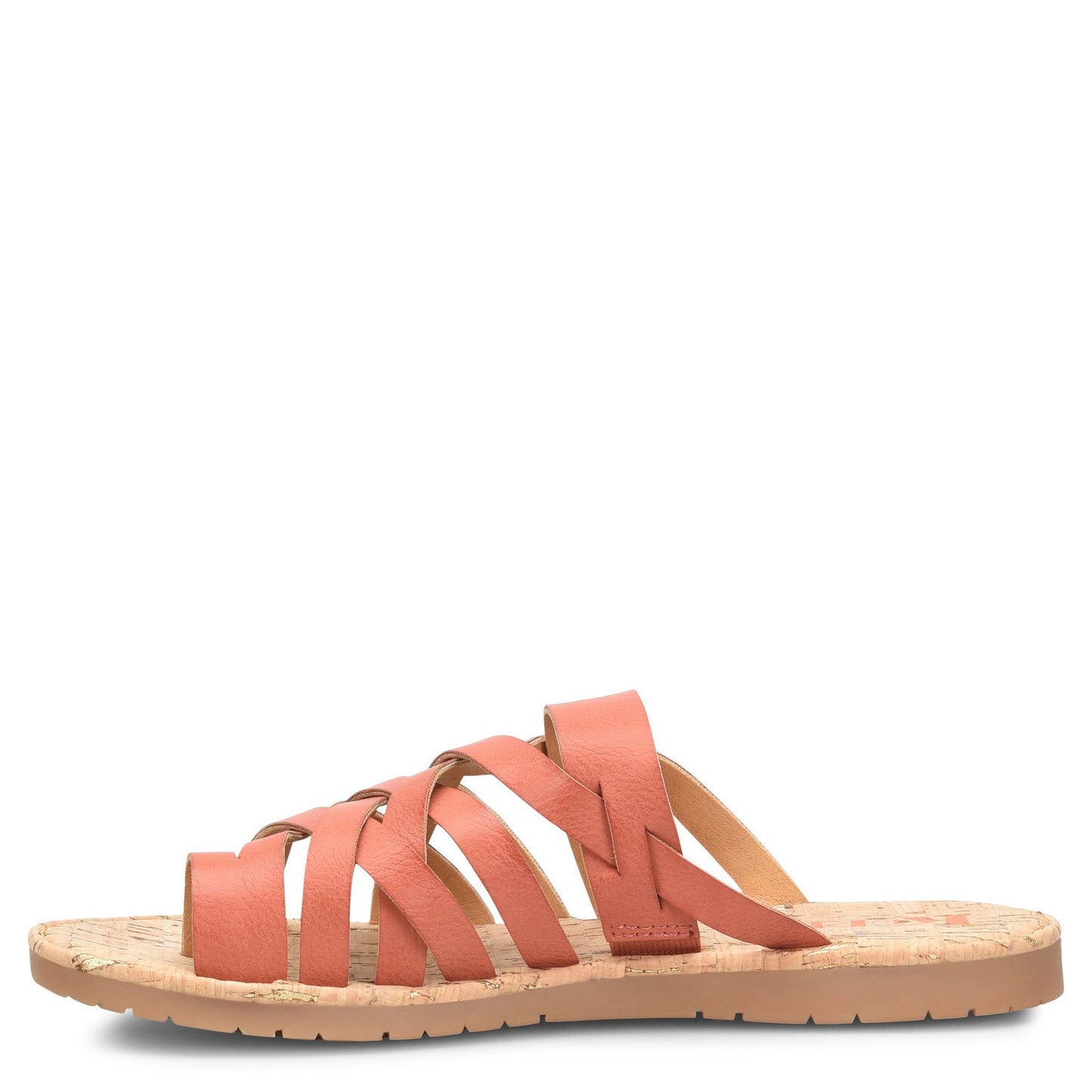 Peltz Shoes Women's KORKS Scout Sandal Red KR0013305